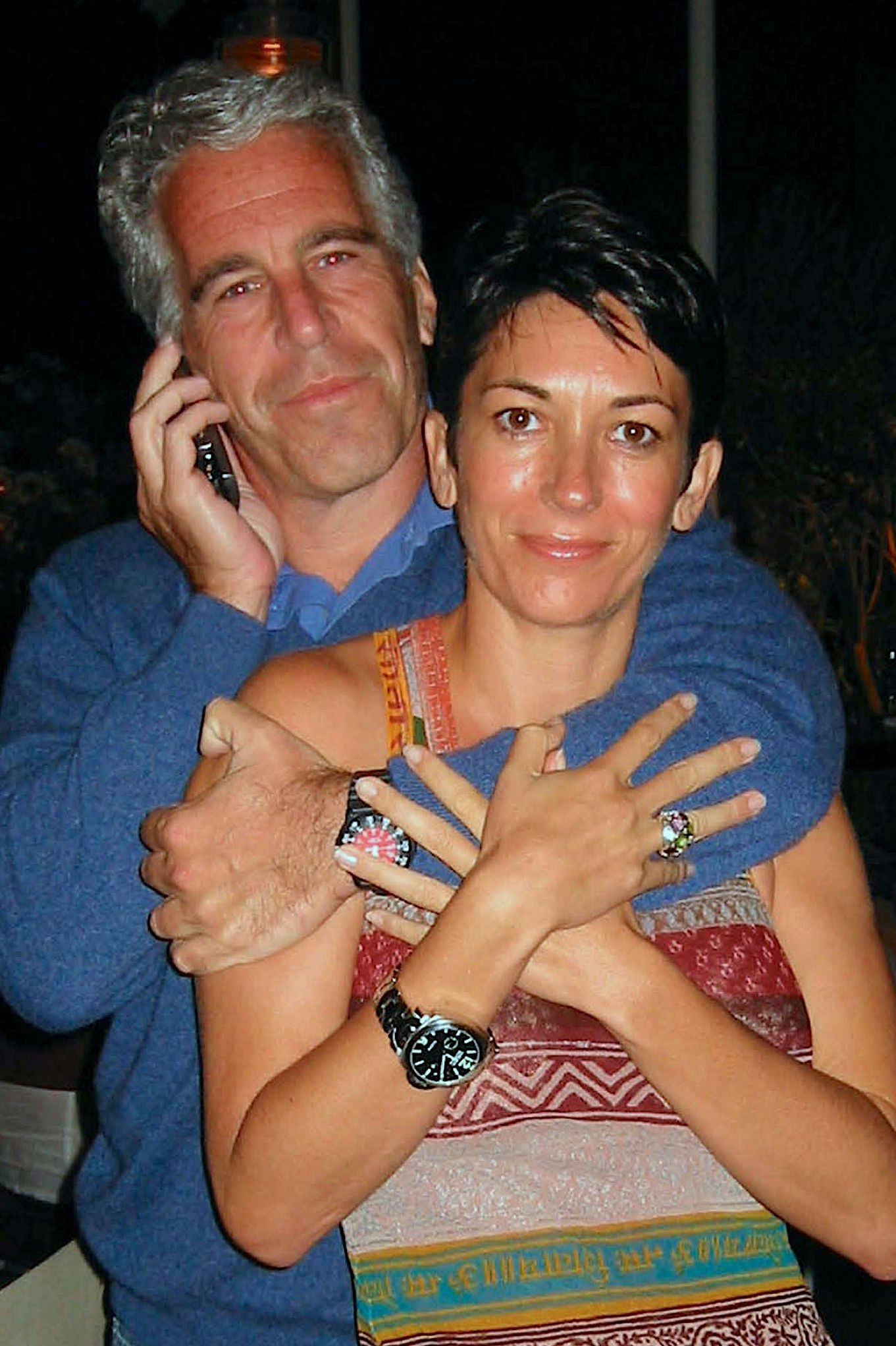 Jeffrey Epstein mit seiner früheren Lebensgefährtin Ghislaine Maxwell. Sie sitzt heute in Florida eine 20-jährige Gefängnisstrafe ab