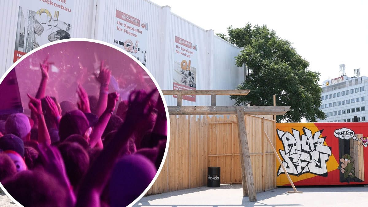 Das Areal nahe der Heiligenstädter Brücke wird seit Mai mit Events bespielt.