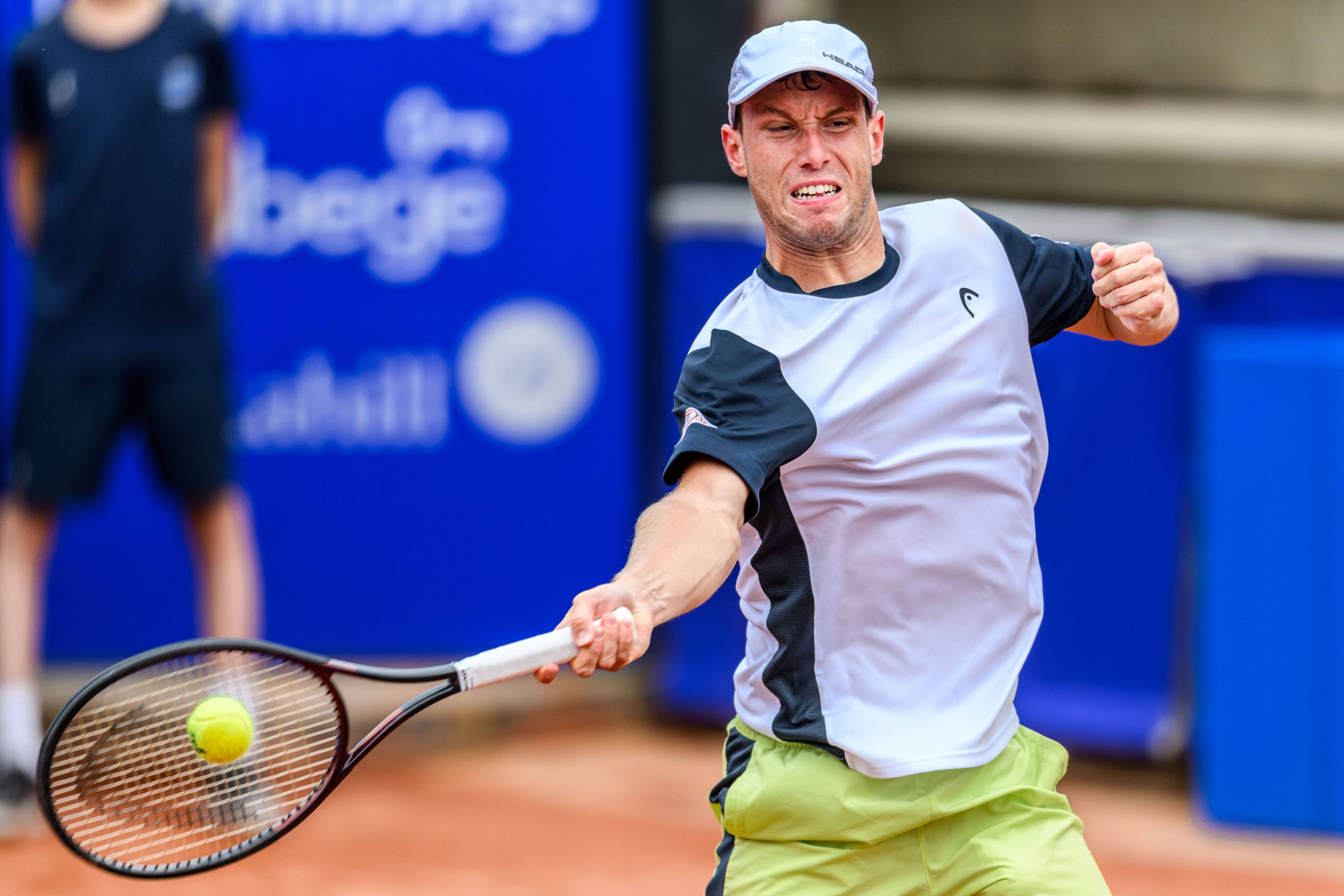 Filip Misolic muss sich geschlagen geben.