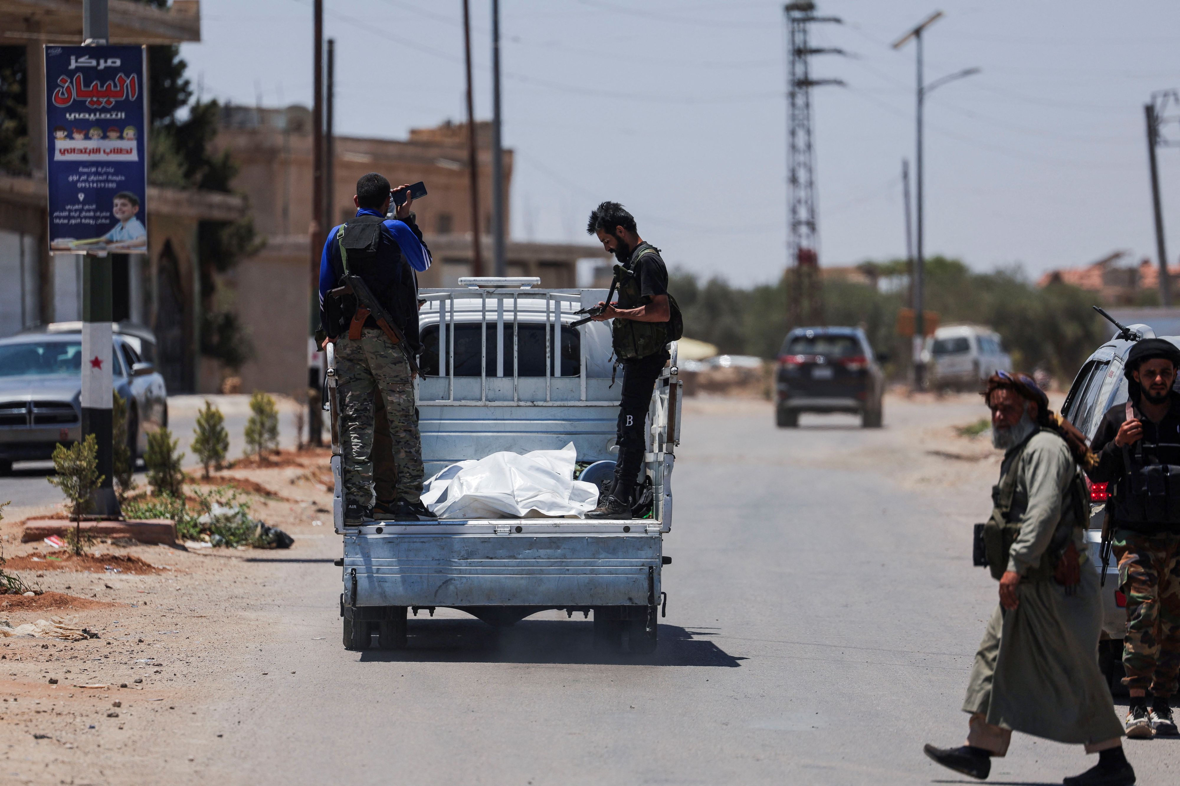 In Syrien kam es zu Gefechten zwischen Drusen und regierungsnahen Stämmen. Fast 600 Menschen wurden dabei getötet.
