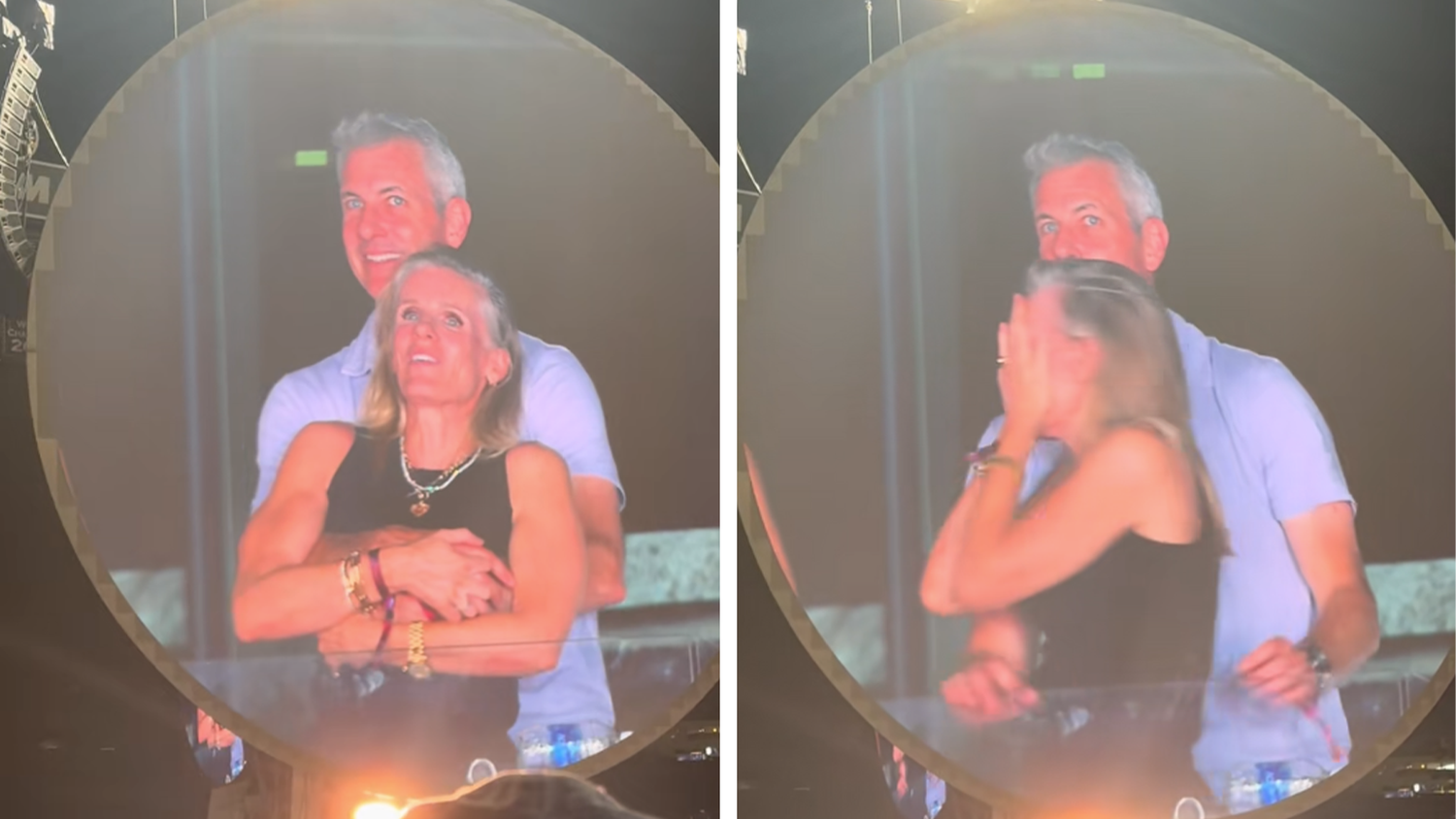 CEO Andy Byron hält seine Personalchefin Kristin Cabot im Arm. Die beiden sind verheiratet – allerdings nicht miteinander.