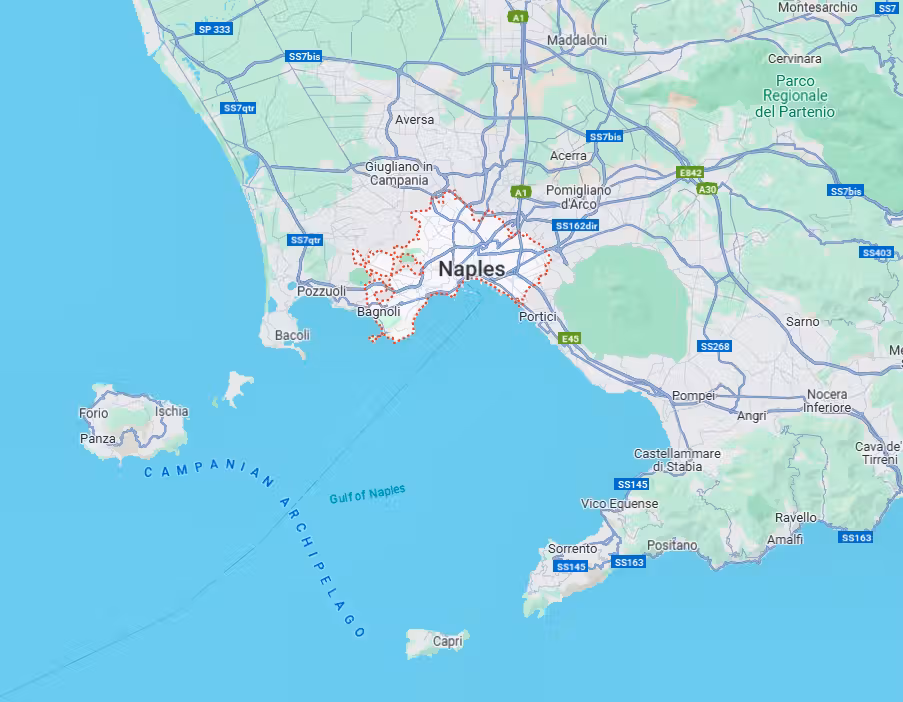 Bei Neapel soll es am Freitagmorgen ein starkes Erdbeben gegeben haben.