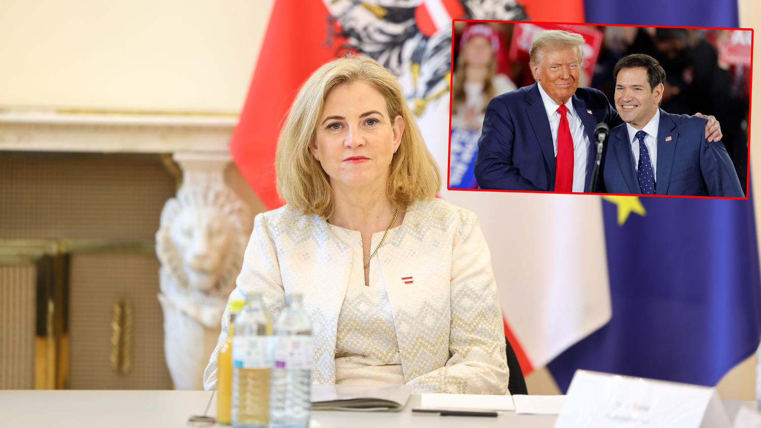 Außenministerin Meinl-Reisinger reist kommende Woche nach Washington, um US-Außenminister Marco Rubio zu treffen.