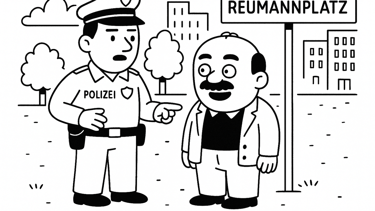 Komischer Kauz: Herlicek treibt sich am Reumannplatz herum. Was hat er in der Tasche?