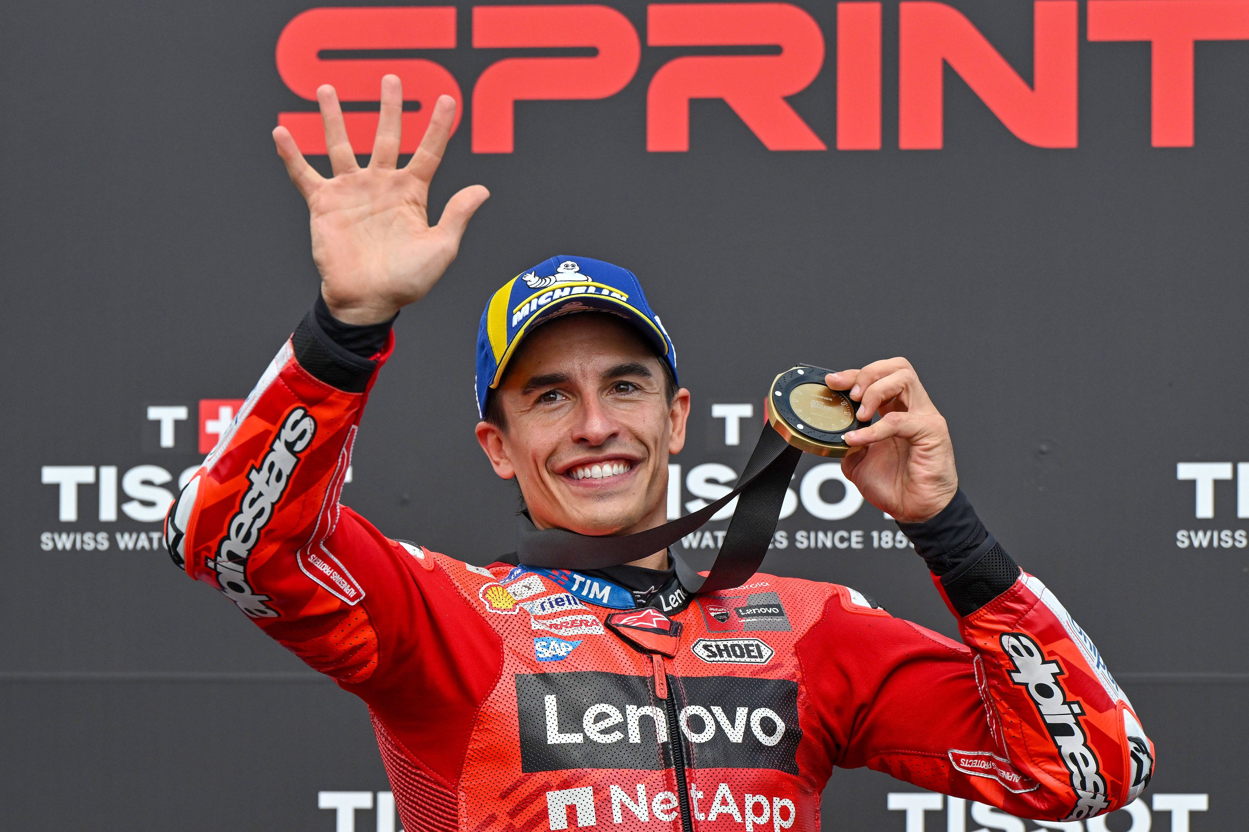 Marc Marquez könnte sich in Brünn den achten Doppel-Sieg der Saison sichern. 