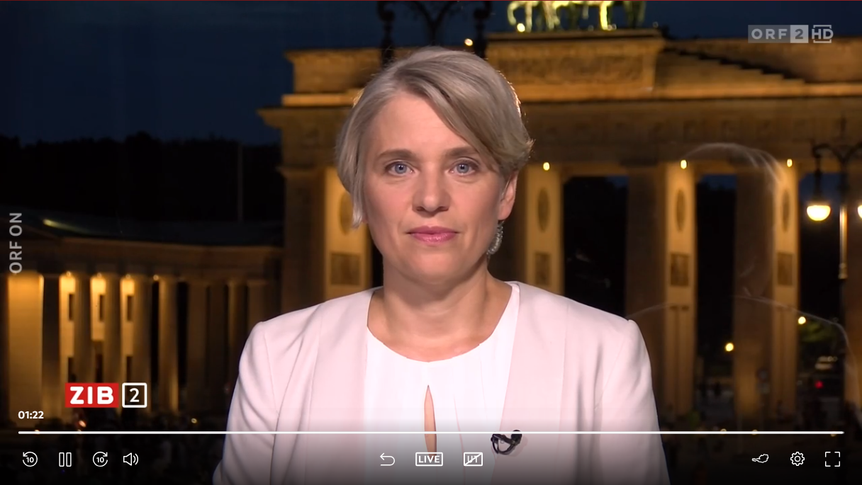 Nahost-Expertin Bente Scheller am Sonntagabend in der ORF-