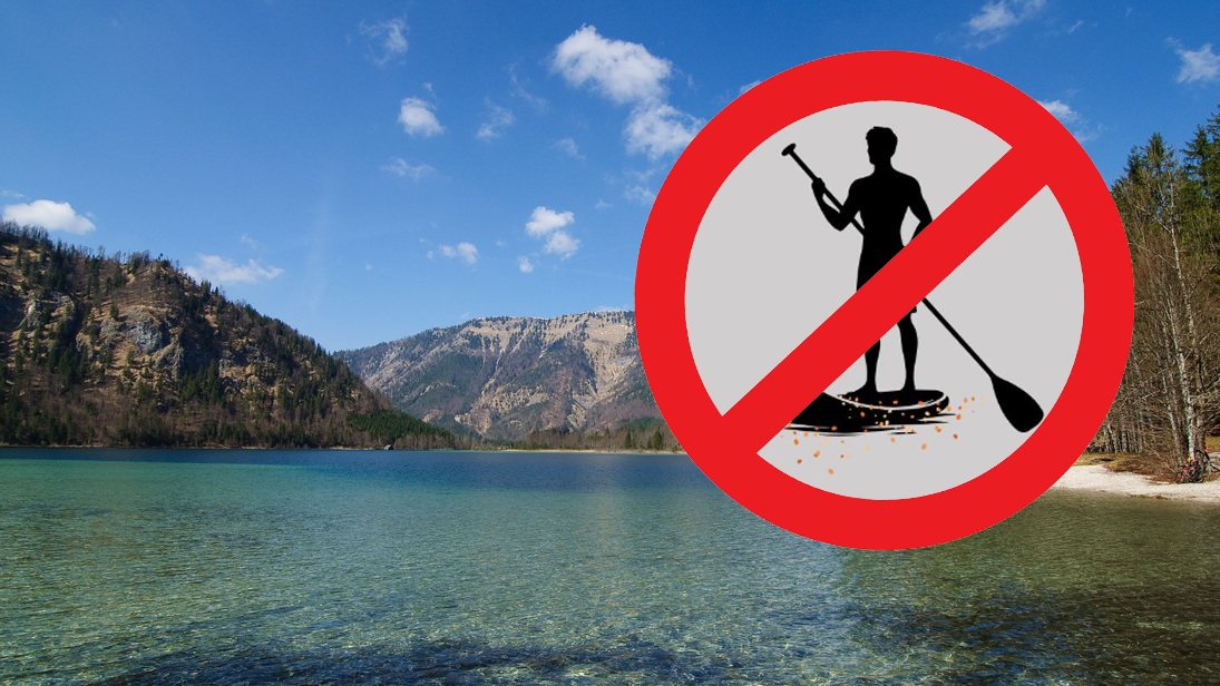 Heute.at - Gefährlich: Trendsport auf beliebtem See nun verboten