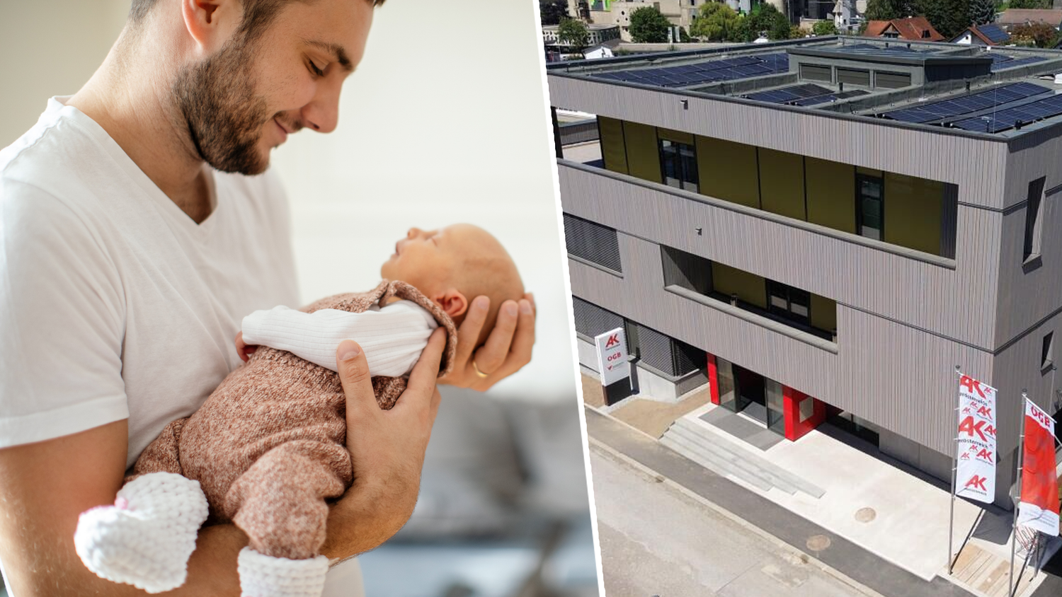Heute.at - Arbeiter will in Papamonat, Firma haut ihn einfach raus