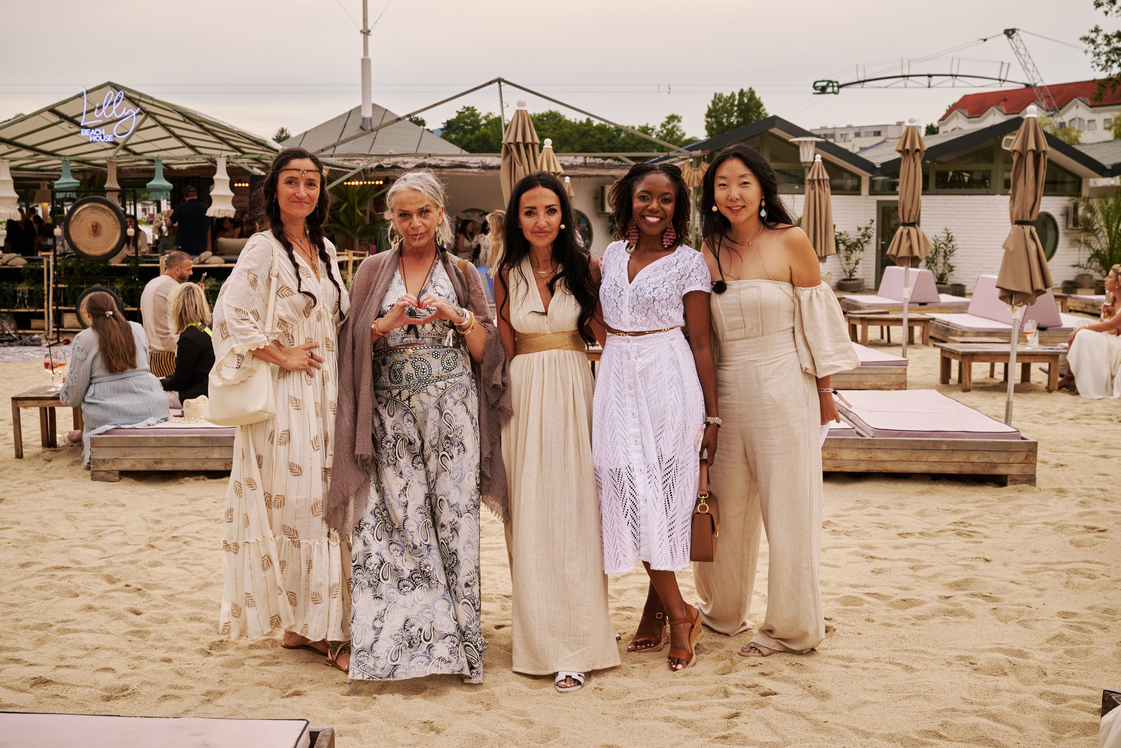 Das Motto des Mindful Woman's Circle war Boho.