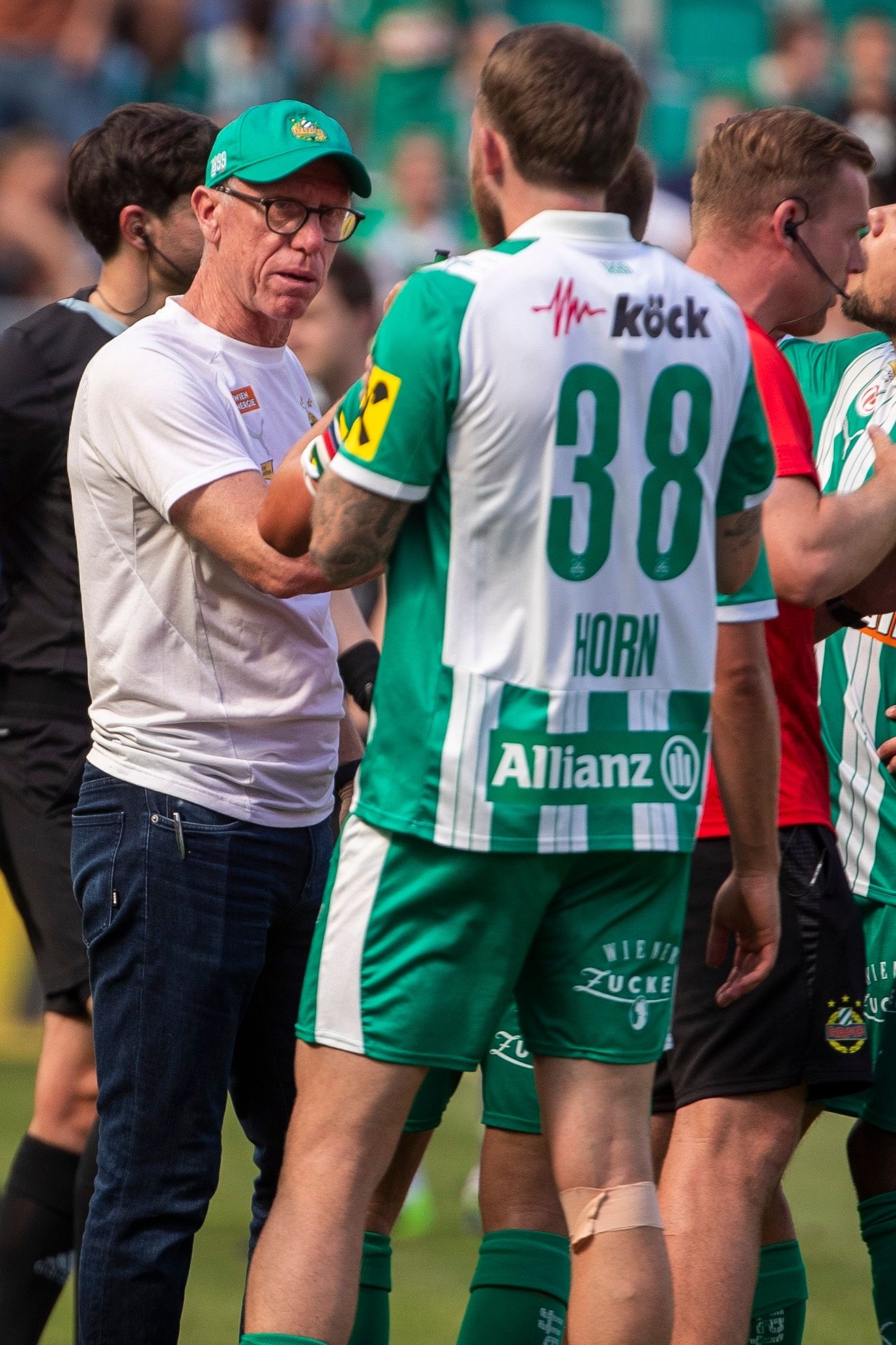 Peter Stöger war nicht restlos zufrieden.