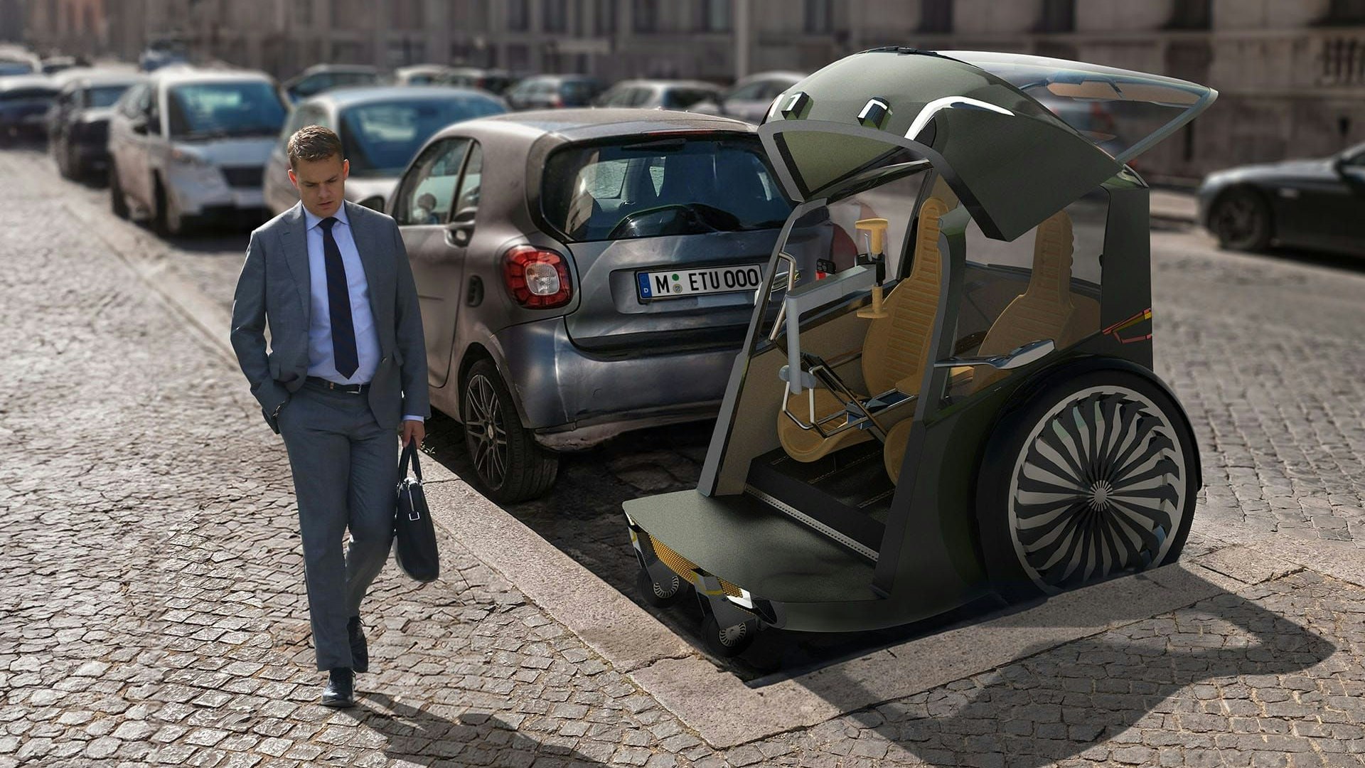 Ab 2031: Neues Zweirad-Auto "Etu" rollt auf Österreichs Straßen
