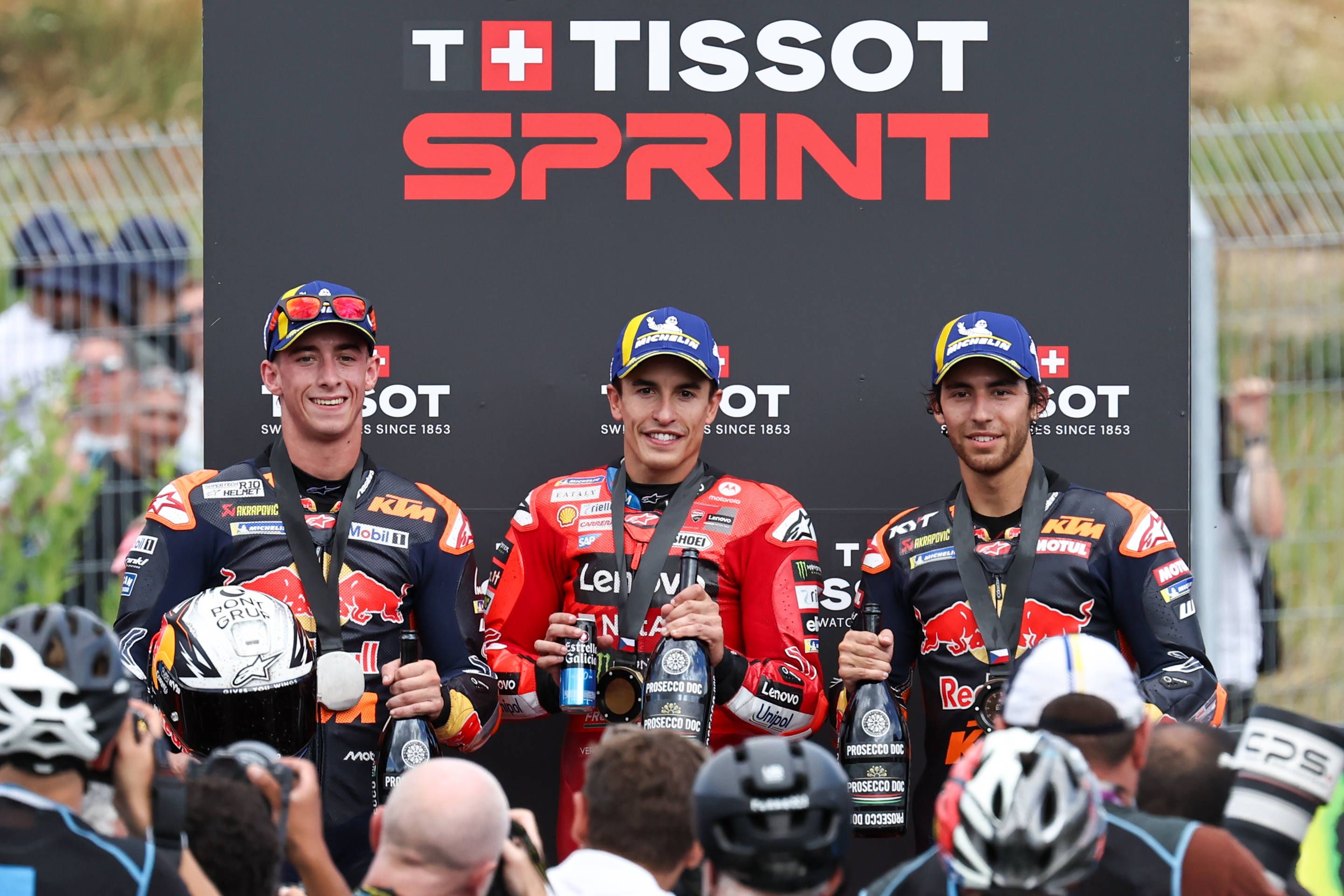 Marc Marquez gewinnt den Hauptbewerb in Brünn. 