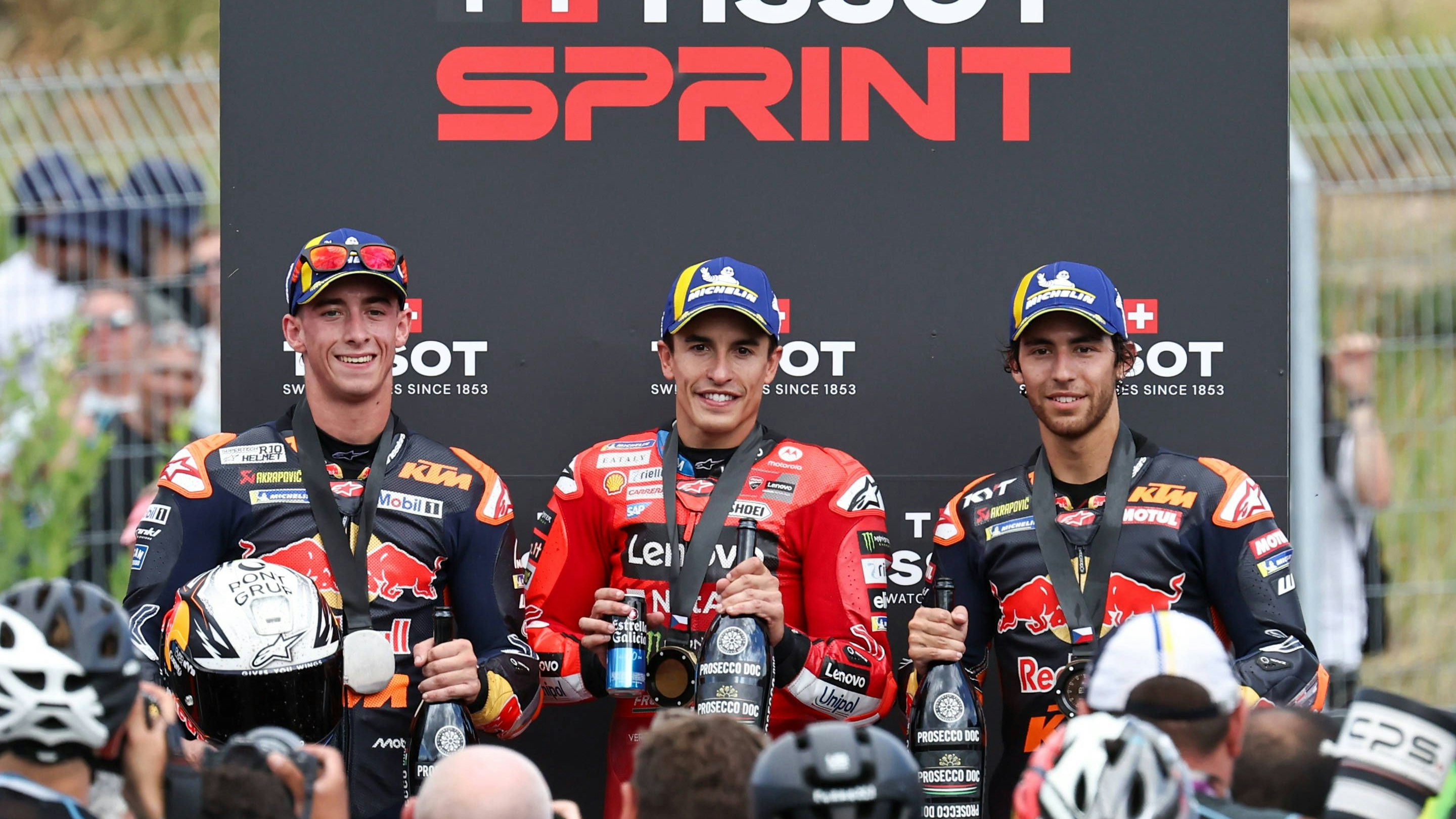Marc Marquez gewinnt den Hauptbewerb in Brünn. 