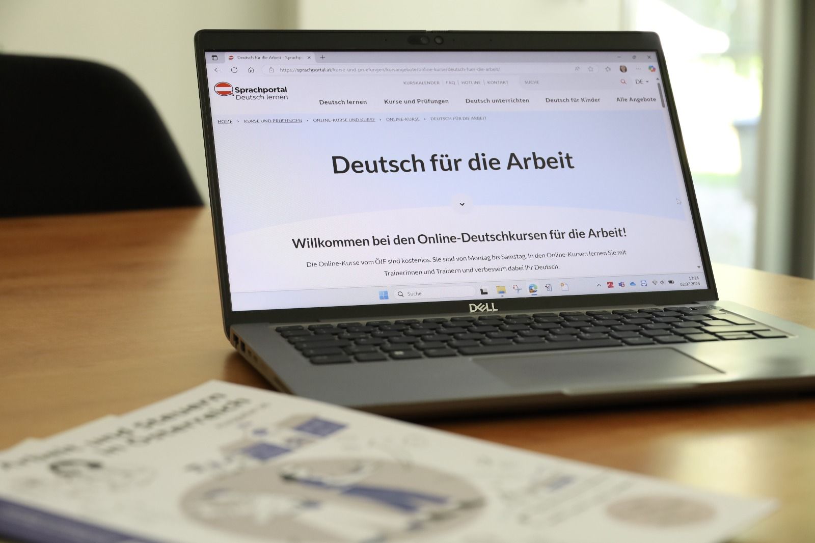 Der ÖIF startet weutet nun sein digitales Deutschlernangebot aus.