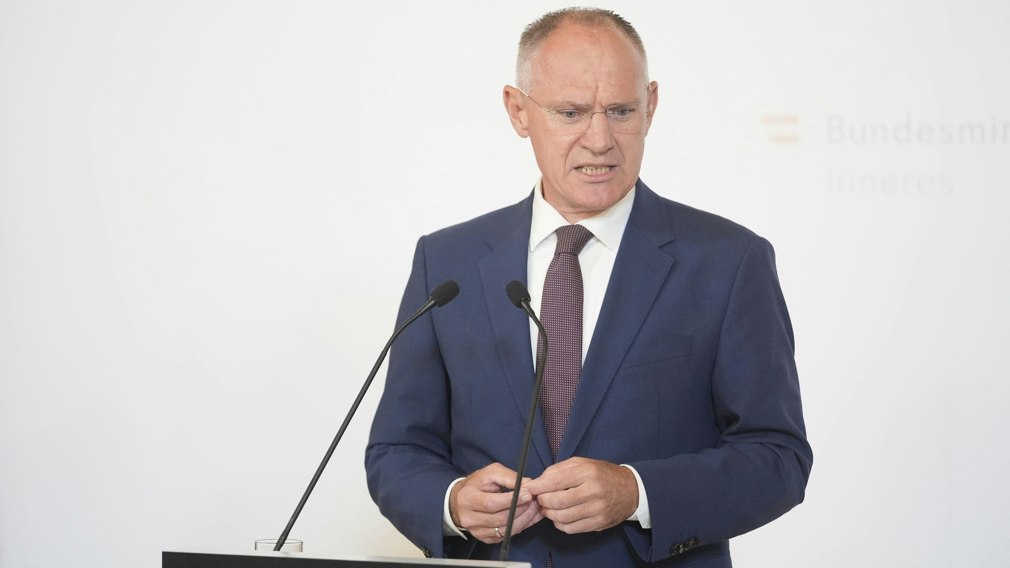 Innenminister Gerhard Karner (ÖVP)