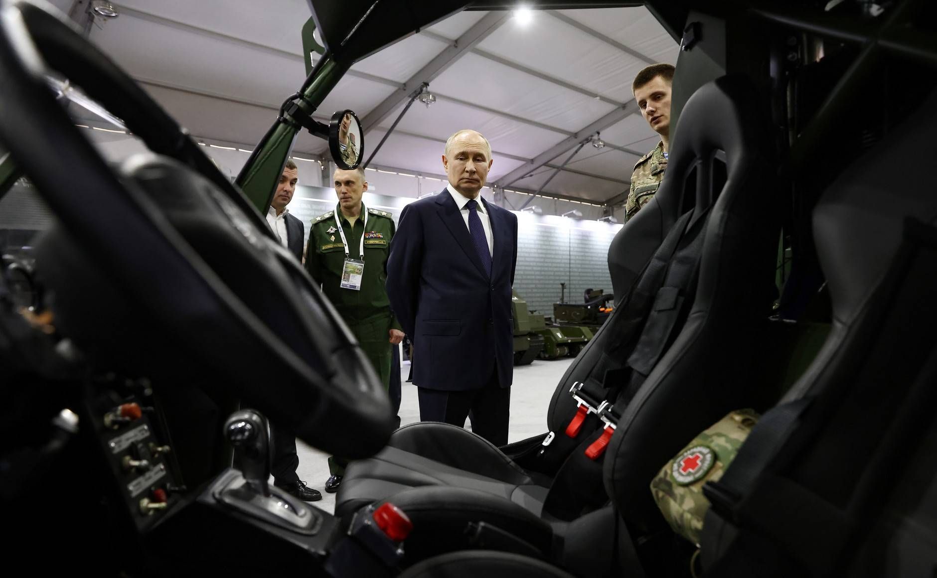 Wladimir Putin bei der 