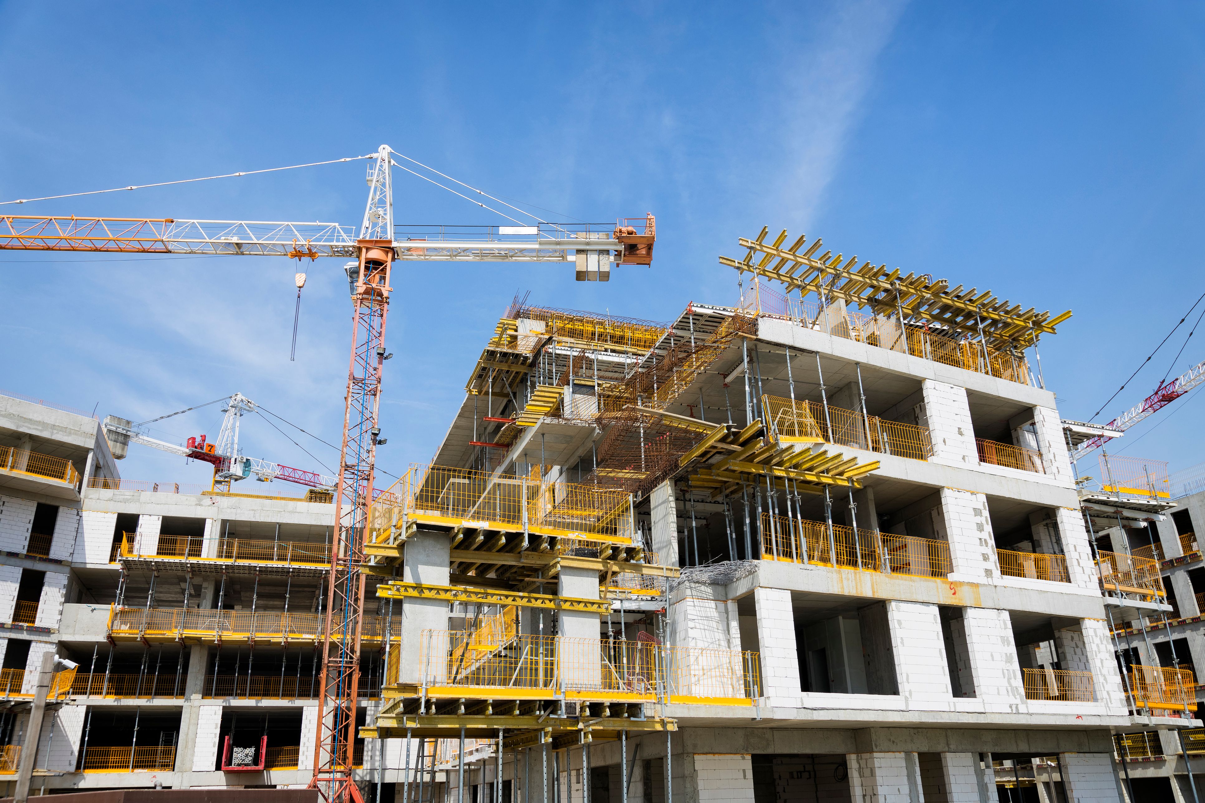 Eine Firma aus dem Baugewerbe ist pleite. (Symbolbild)