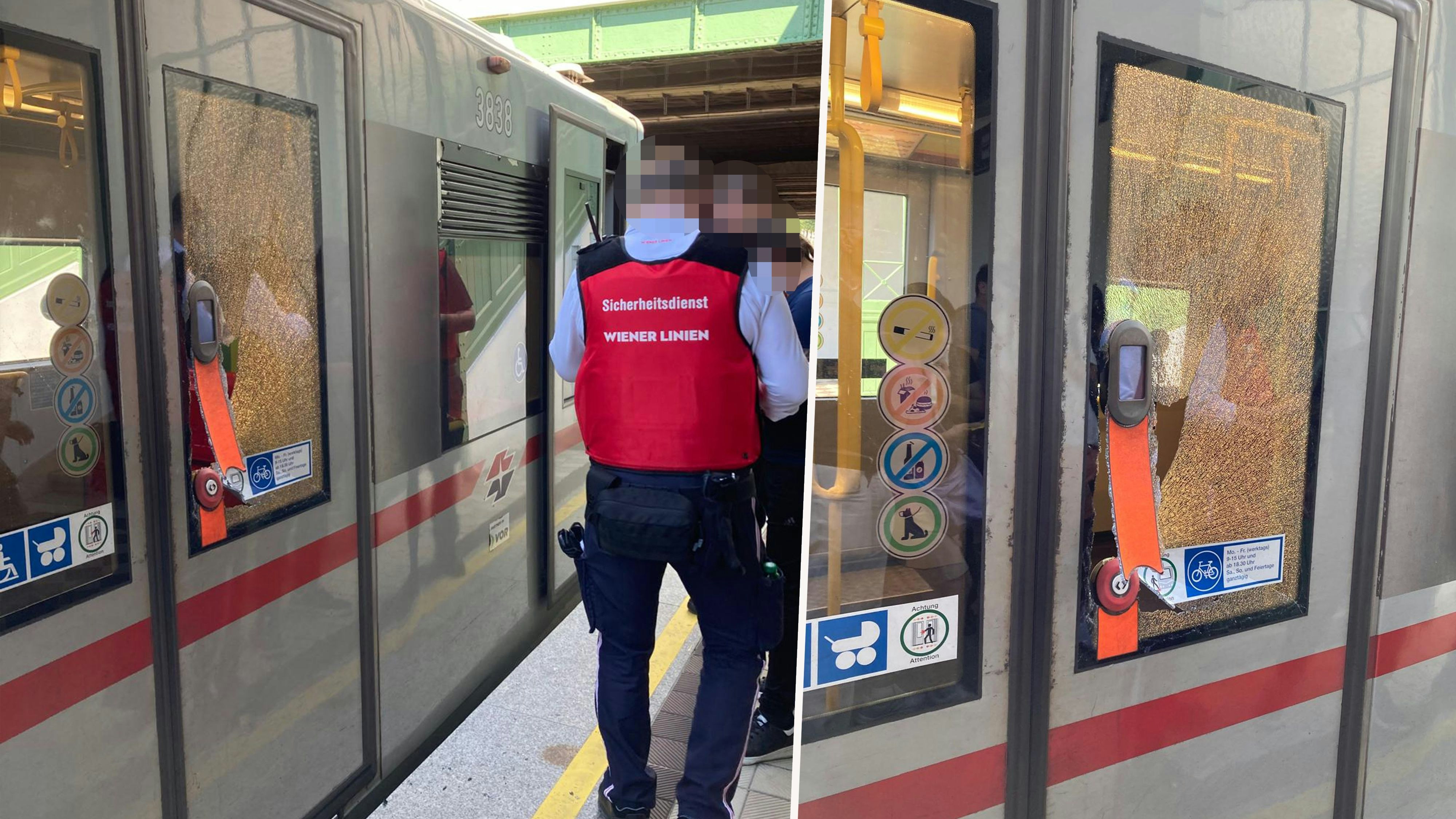 Heute.at - Mann verpasst U-Bahn und zertrümmert aus Wut Scheibe