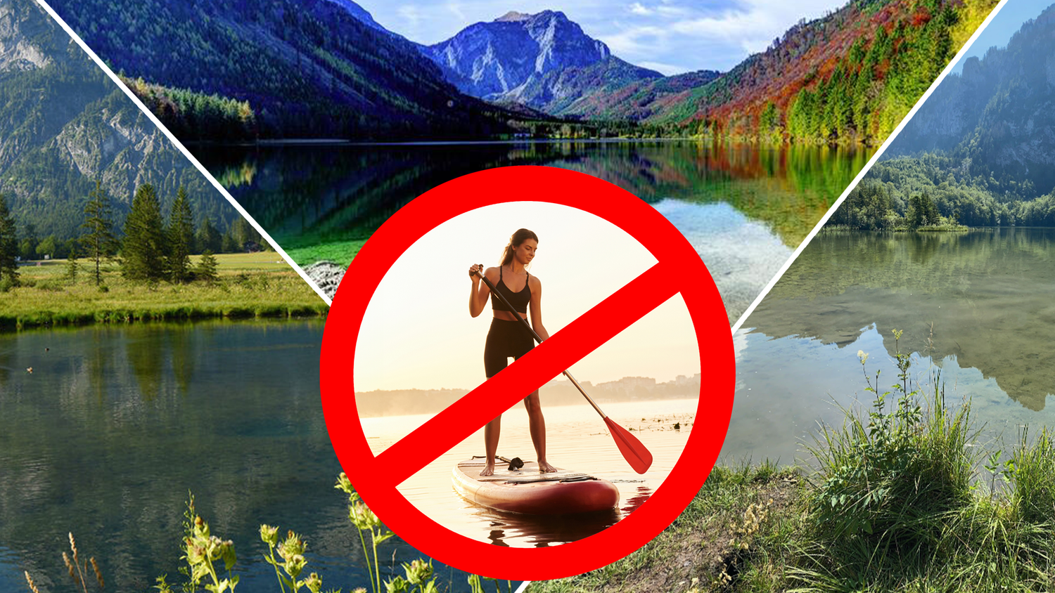 Heute.at - Achtung! Auf diesen Seen ist beliebte Sportart verboten