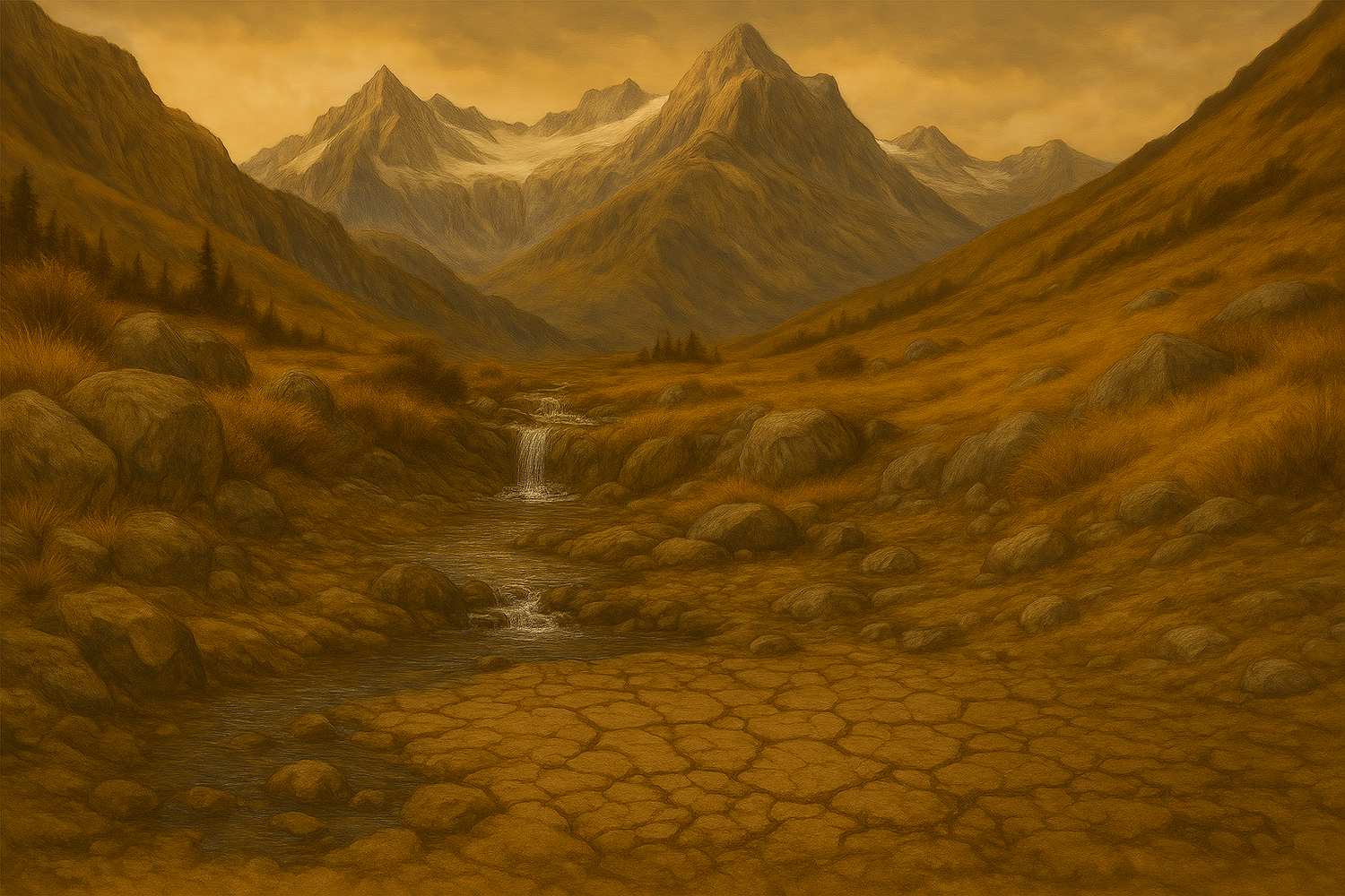 Im Sommer sind die Reserven des Quellwassers aufgrund der Erderwärmung schneller leer.