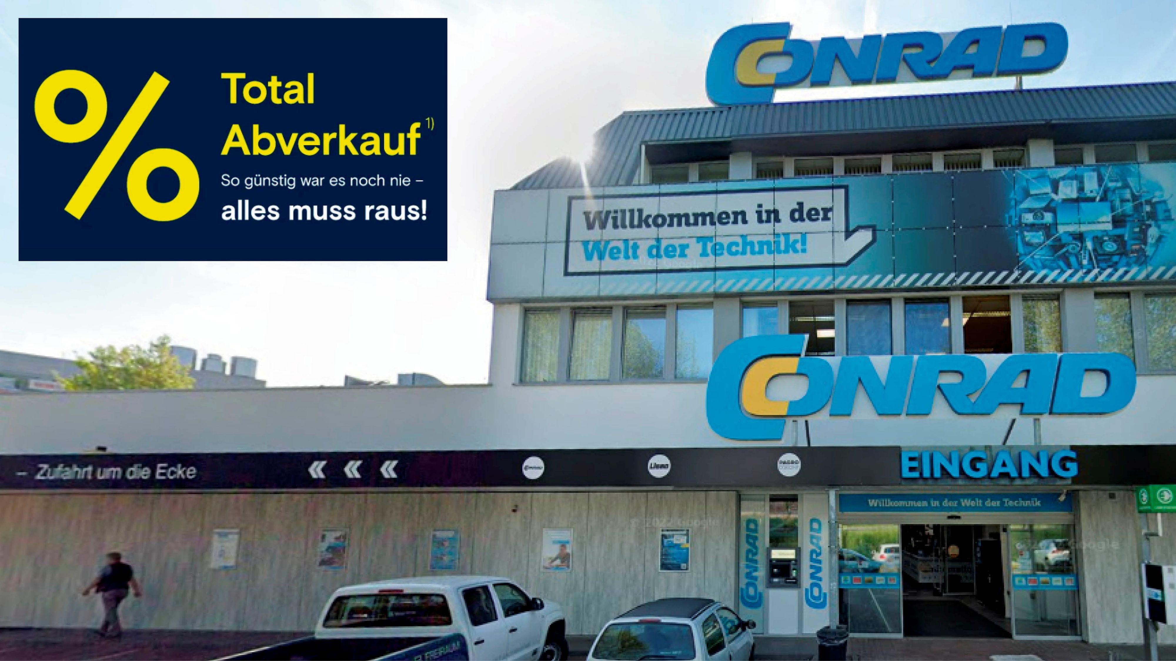 Die Filiale in Leonding (Bez. Linz-Land) der Elektronik-Kette Conrad sperrt bald zu.