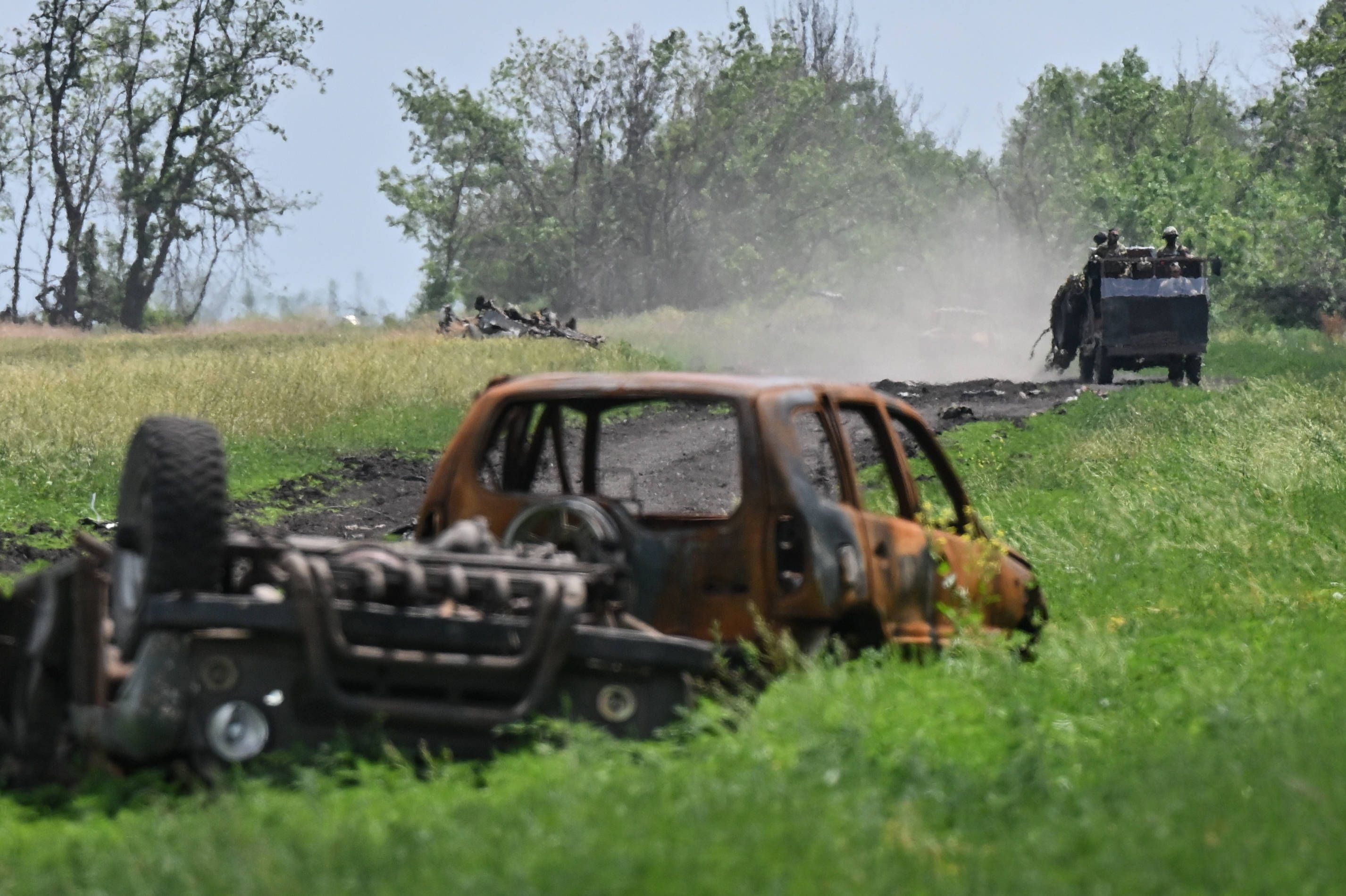 Derek Huffman muss nun an der Front kämpfen.