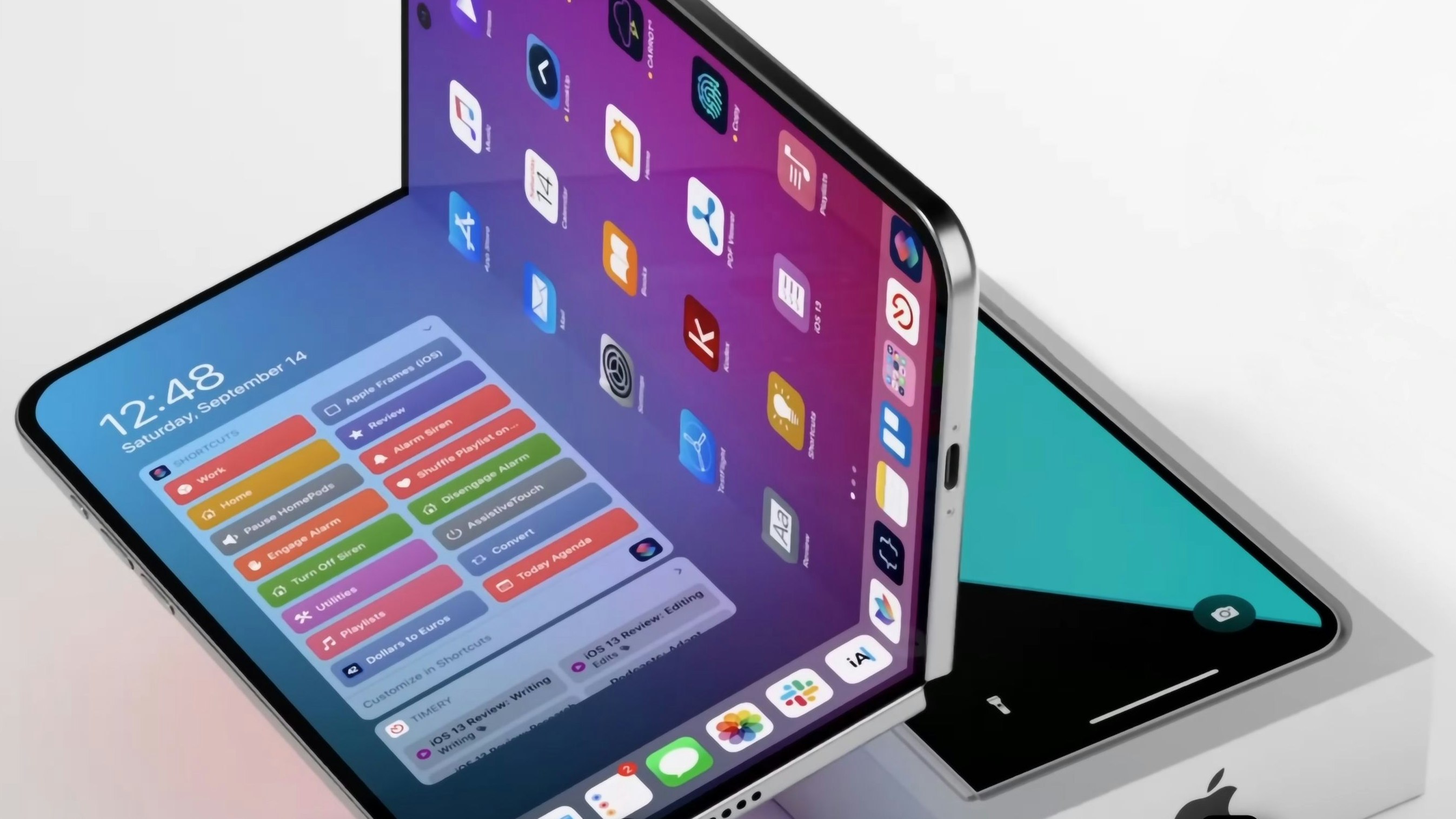 iPhone Fold Visualisierung