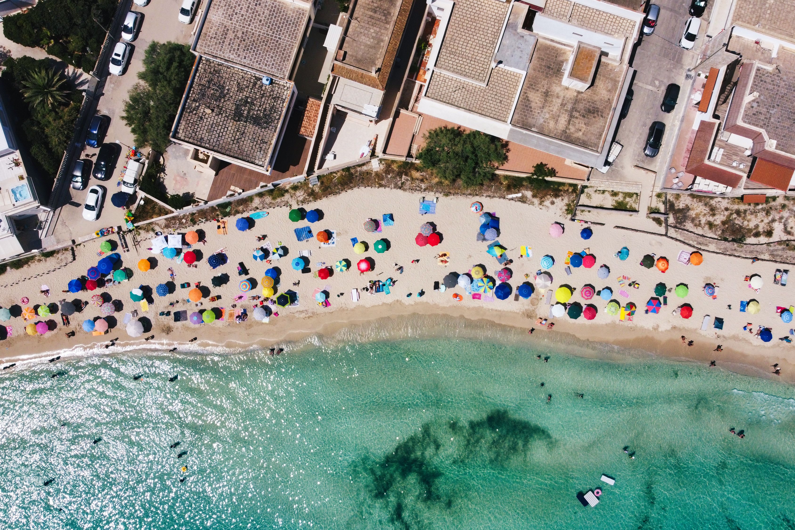 Am Strand von Torre Lapillo kam ein 79-Jähriger ums Leben.  