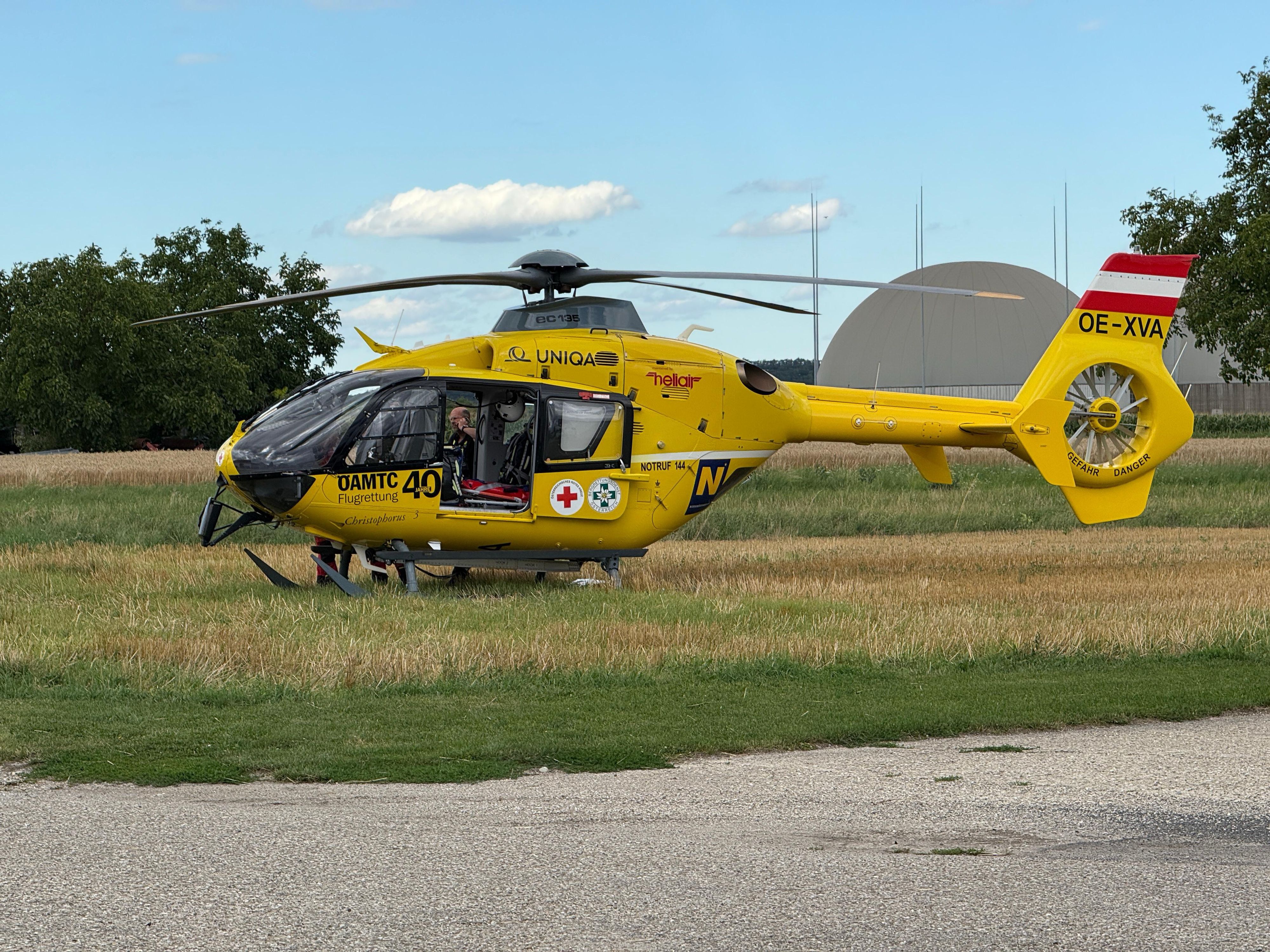 Frau stürzte in Brunnenschacht – Rettungsaktion