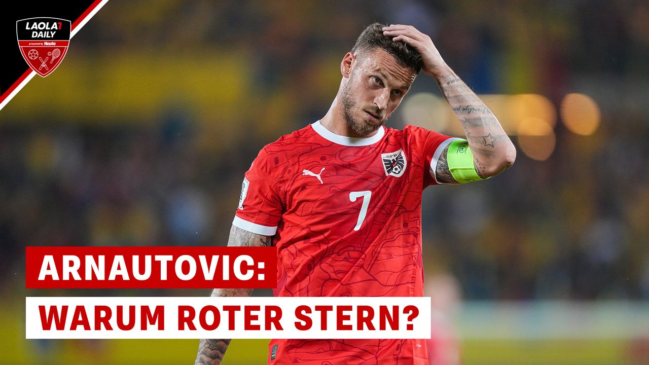 ÖFB-Star Marko Arnautovic kickt künftig bei Roter Stern Belgrad. 