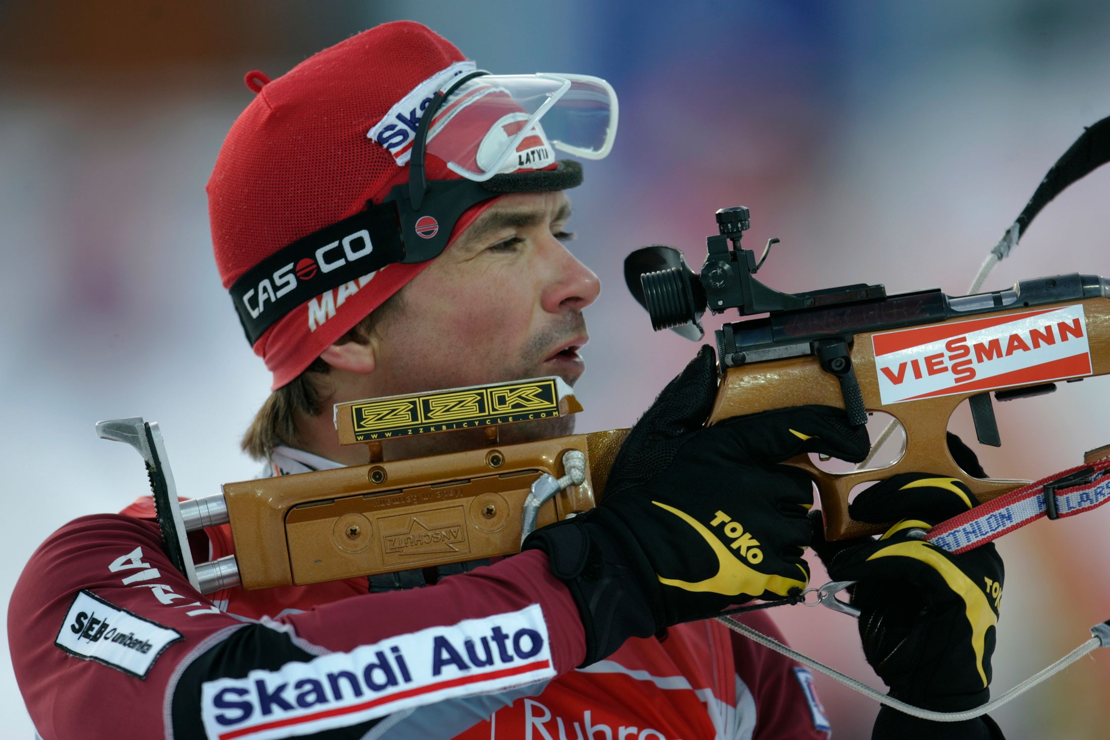 Ilmars Bricis, selbst aktiver Biathlet, ist gesperrt. 