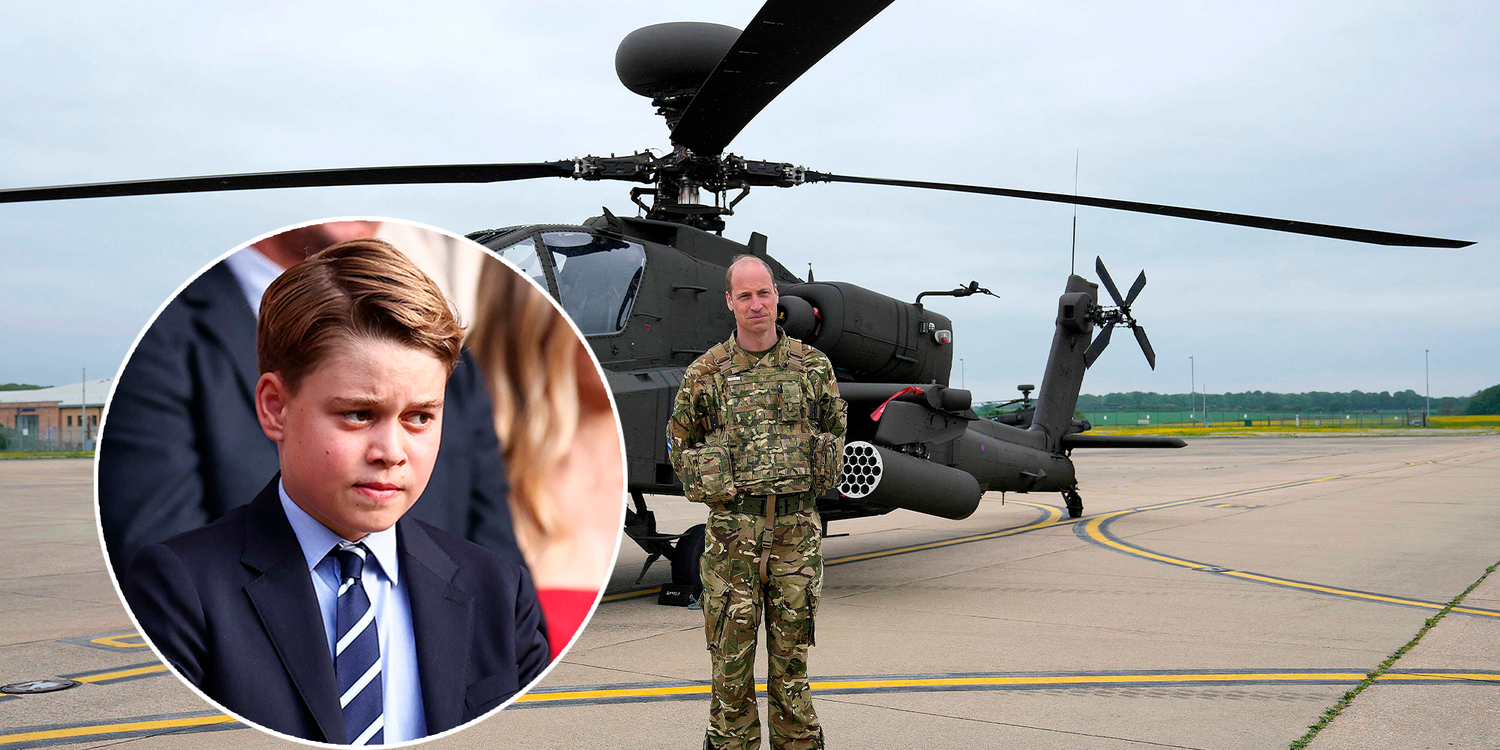 Prinz William ist gelernter Pilot. Seinen Sohn darf er aber nicht mehr fliegen.