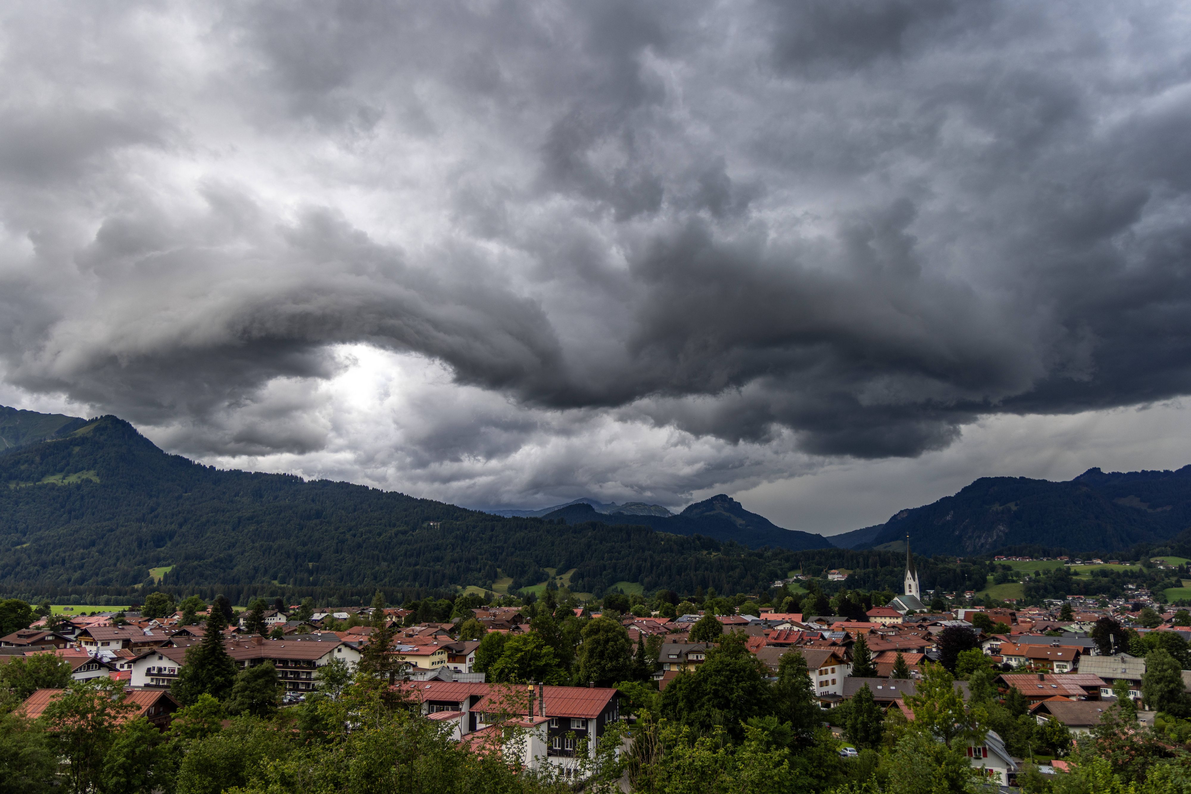 Österreich muss sich am Mittwoch auf Gewitter einstellen.