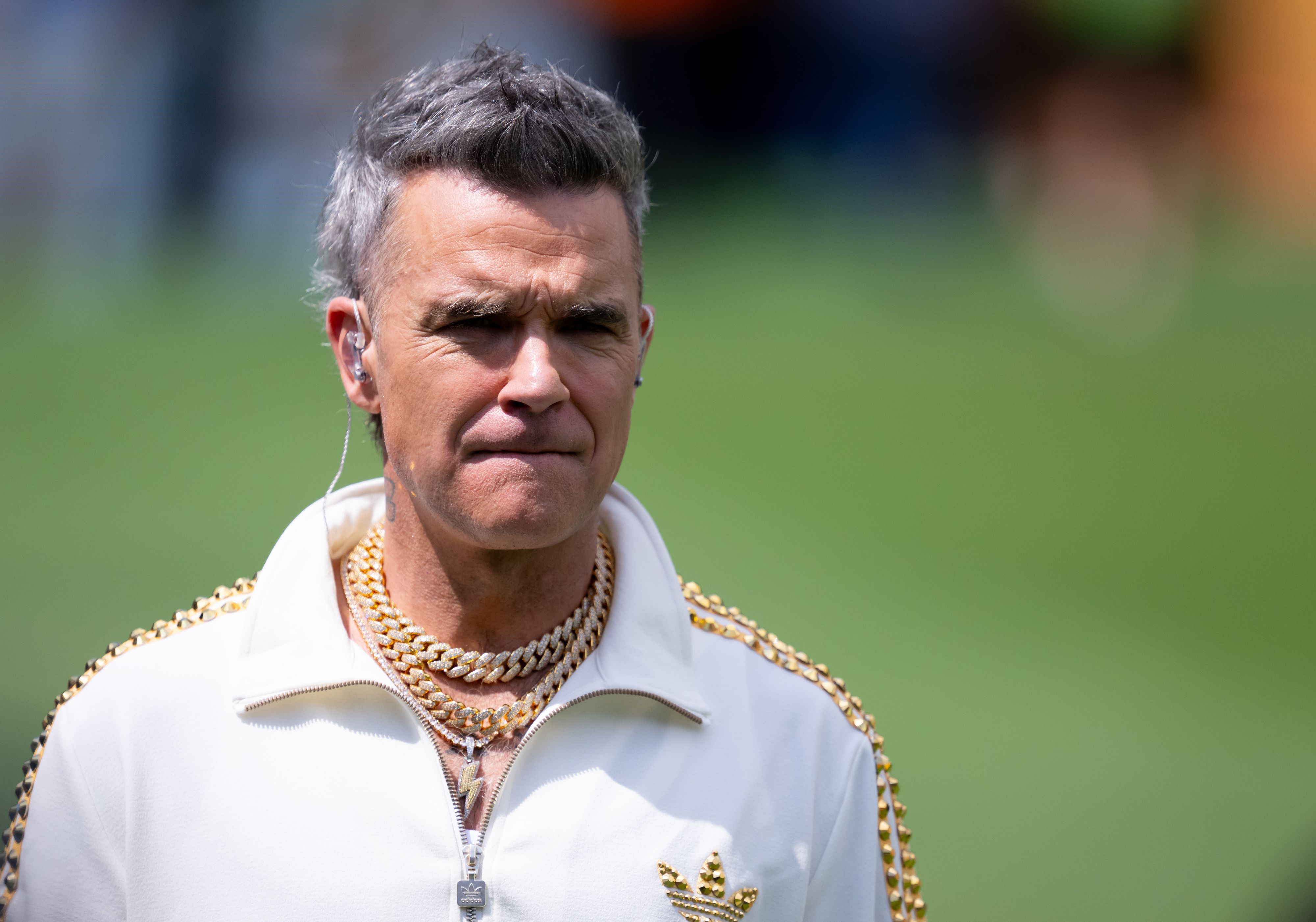 Robbie wurde emotional.