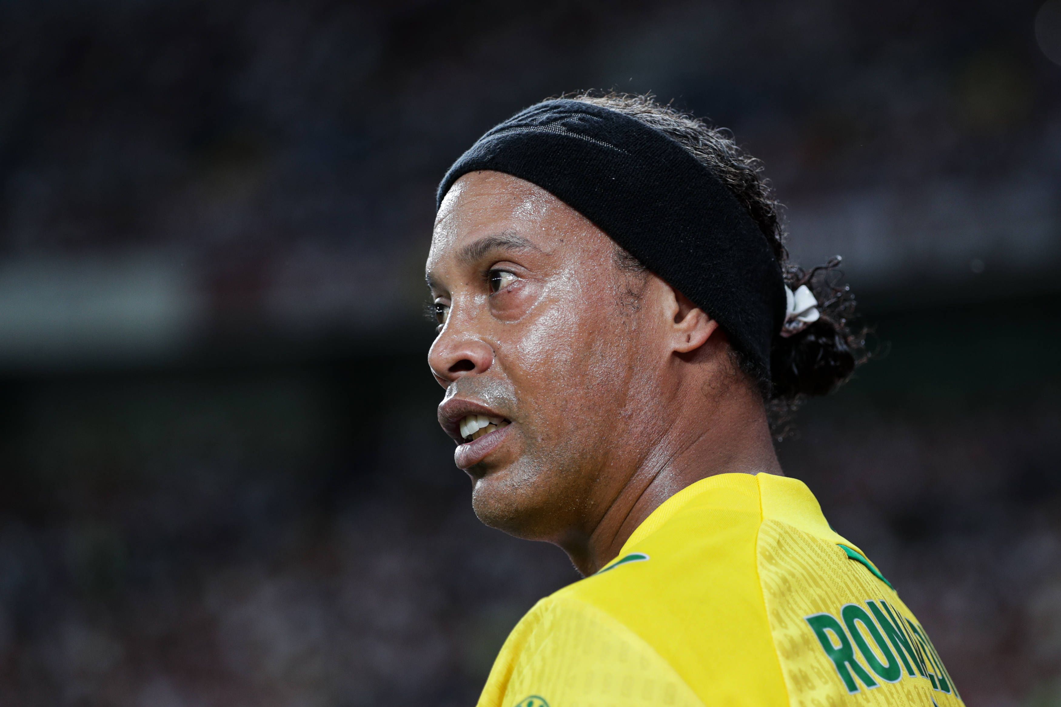 Fußball-Ikone Ronaldinho. 