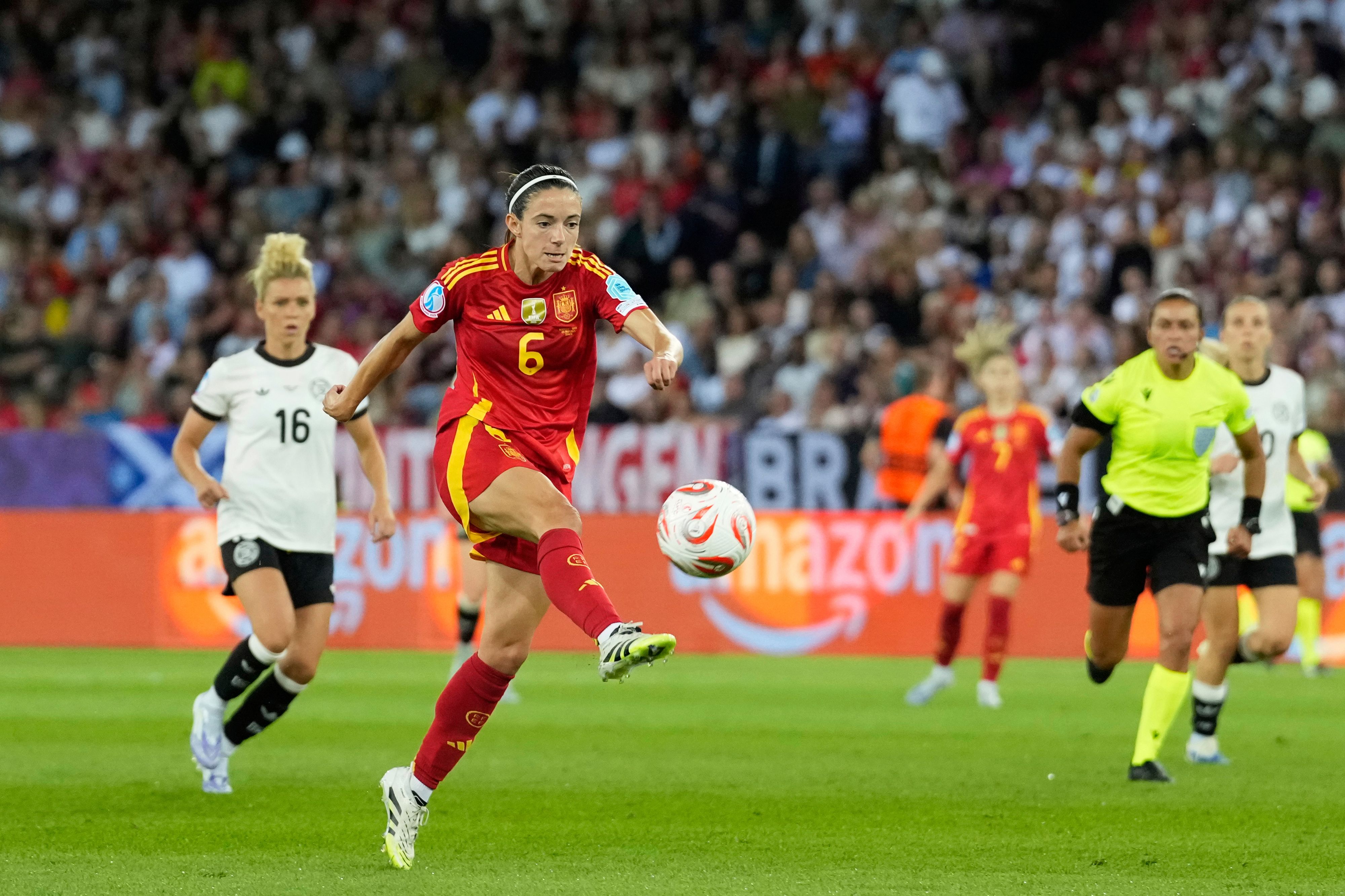 Aitana Bonmati erzielte das Goldtor.