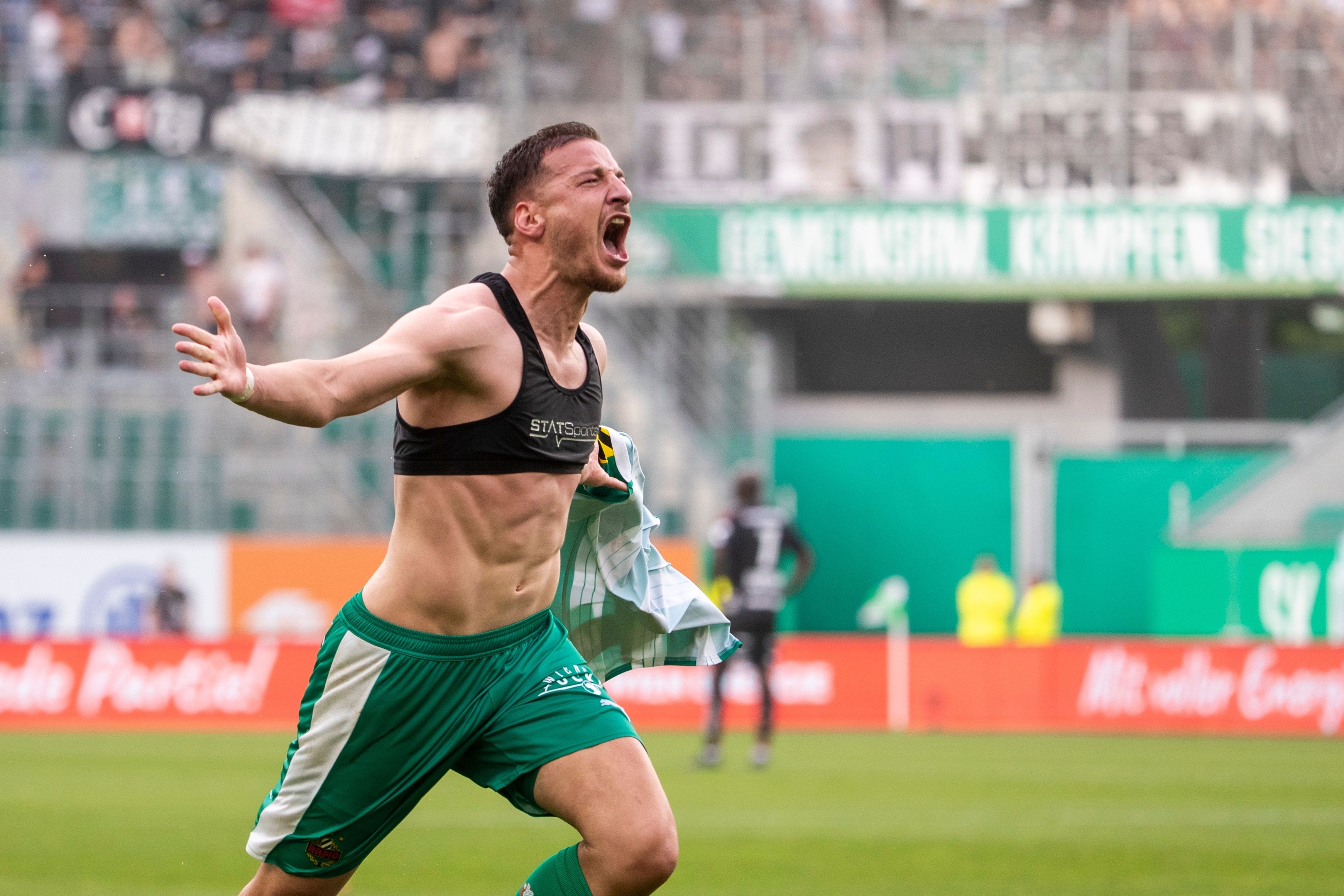 Rapid-Stürmer Ercan Kara. 