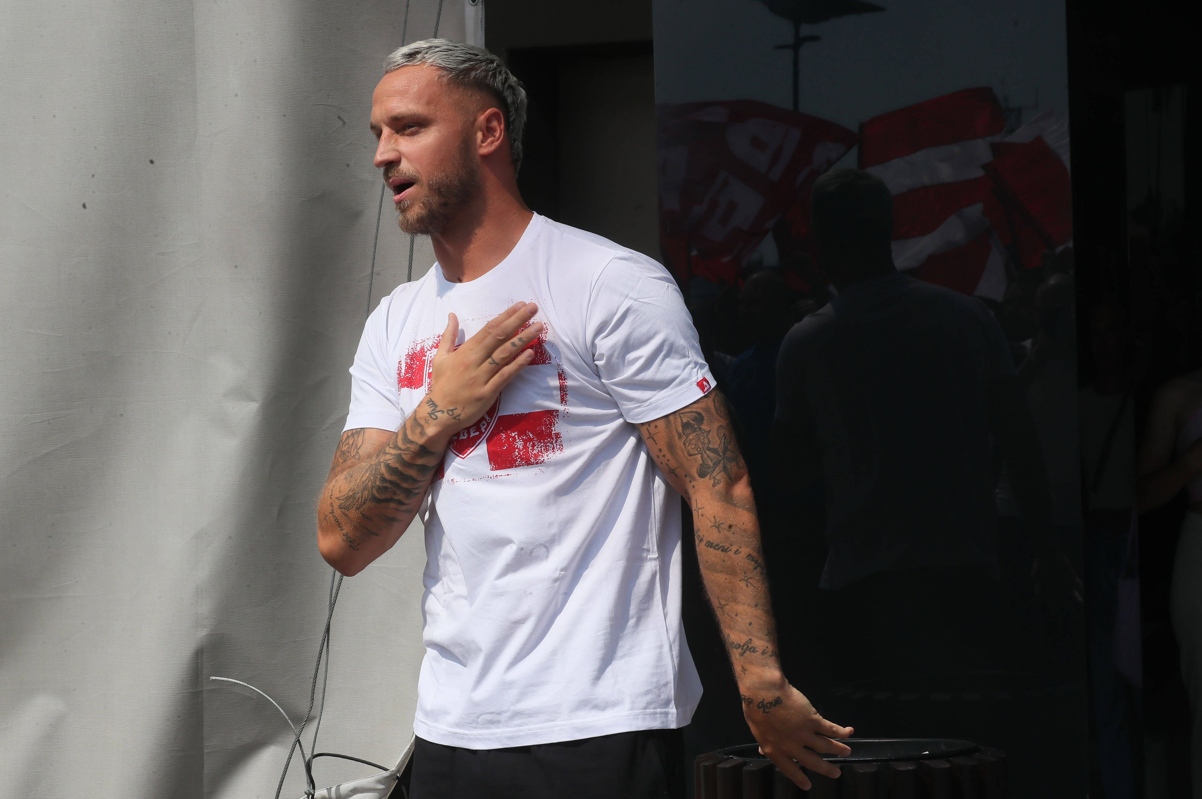 Marko Arnautovic will seinen Karriere bei Roter Stern Belgrad beenden.