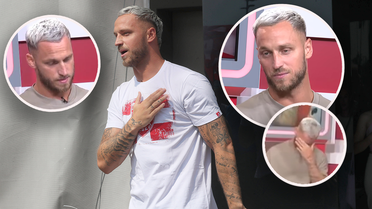 Bei Österreichs Fußball-Star Marko Arnautovic flossen die Tränen. 