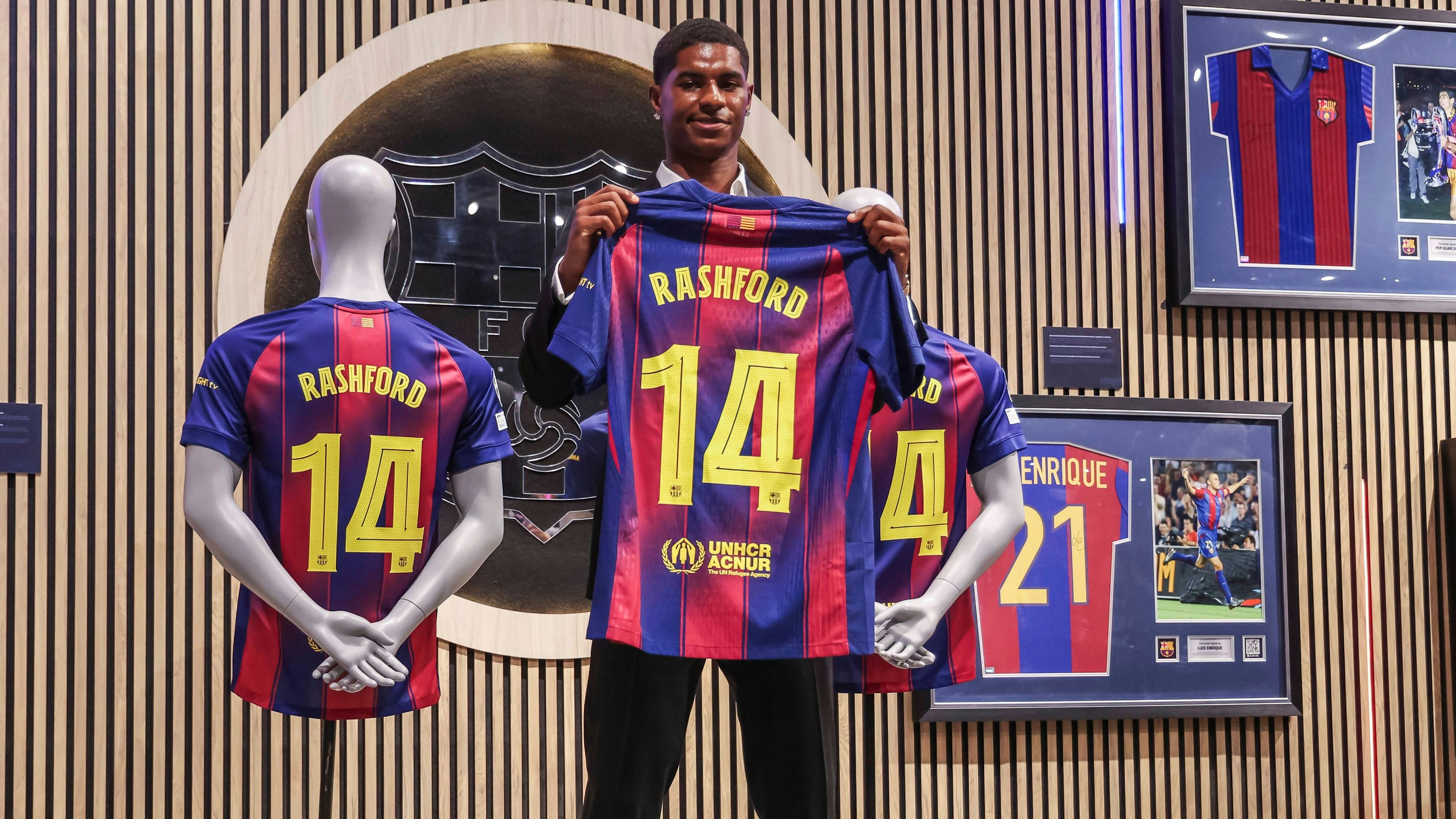Marcus Rashford läuft künftig für Barcelona auf. 