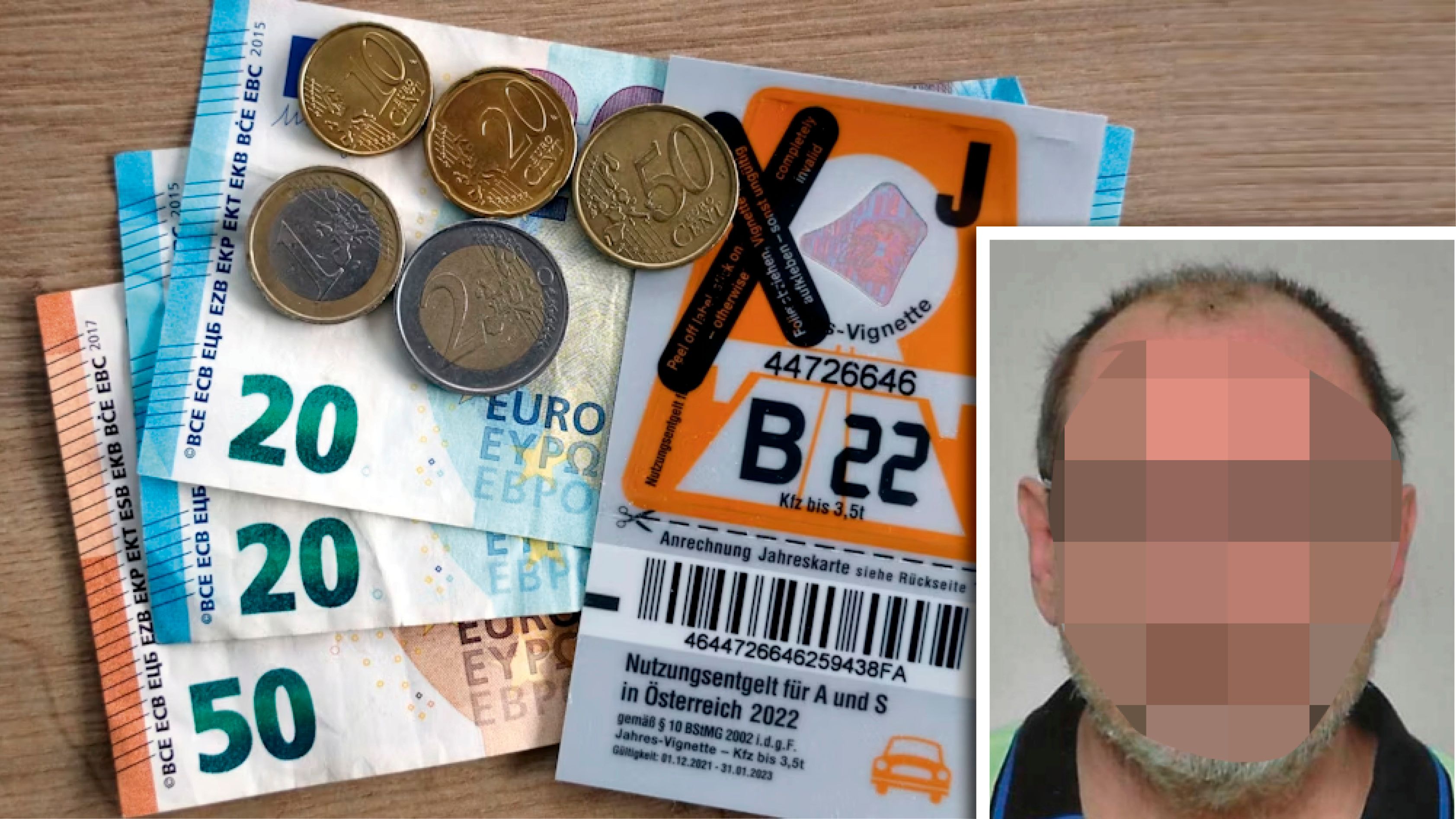 Wegen einer fehlenden Vignette muss Daniel K. ins Gefängnis.