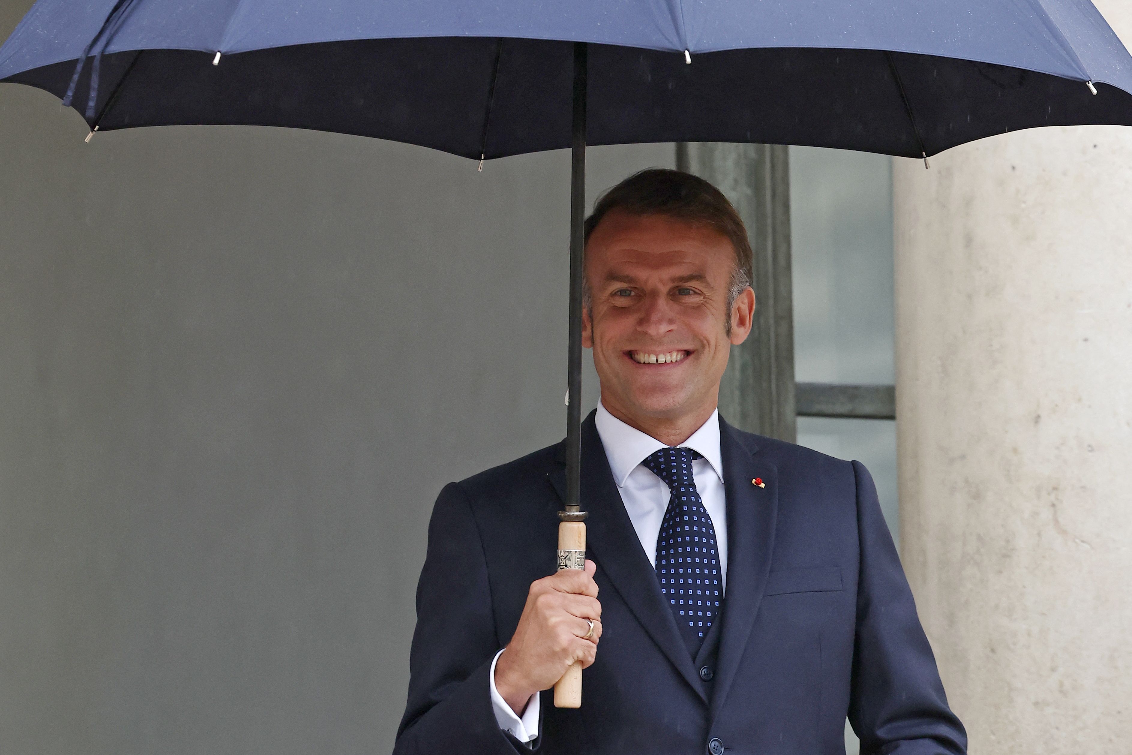 Frankreichs Präsident Emmanuel Macron lässt im Nahost-Konflikt aufhorchen.
