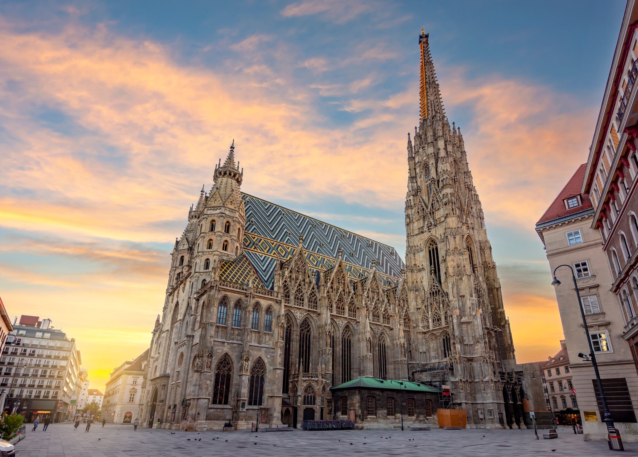 Der Stephansdom in Wien – auch hier läuten am Freitag um 15 Uhr die Glocken gegen den weltweiten Hunger.