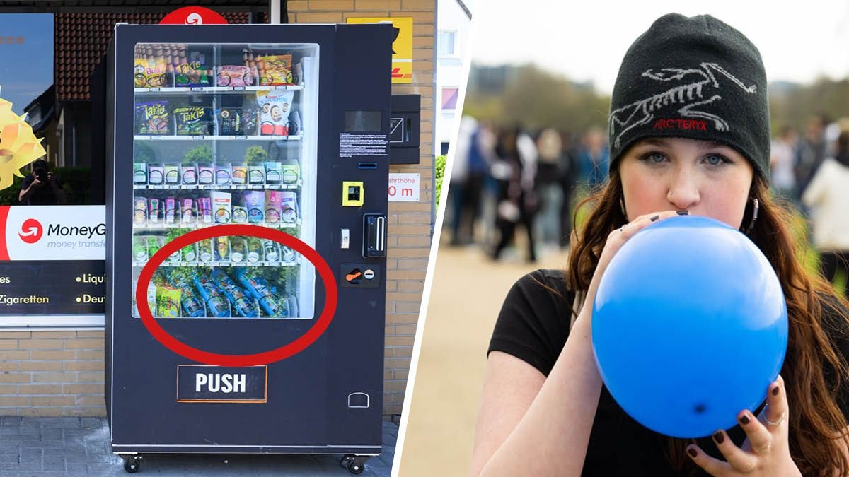 Heute.at - Lachgas-Exzess! Jugend kauft Drogen im Automat
