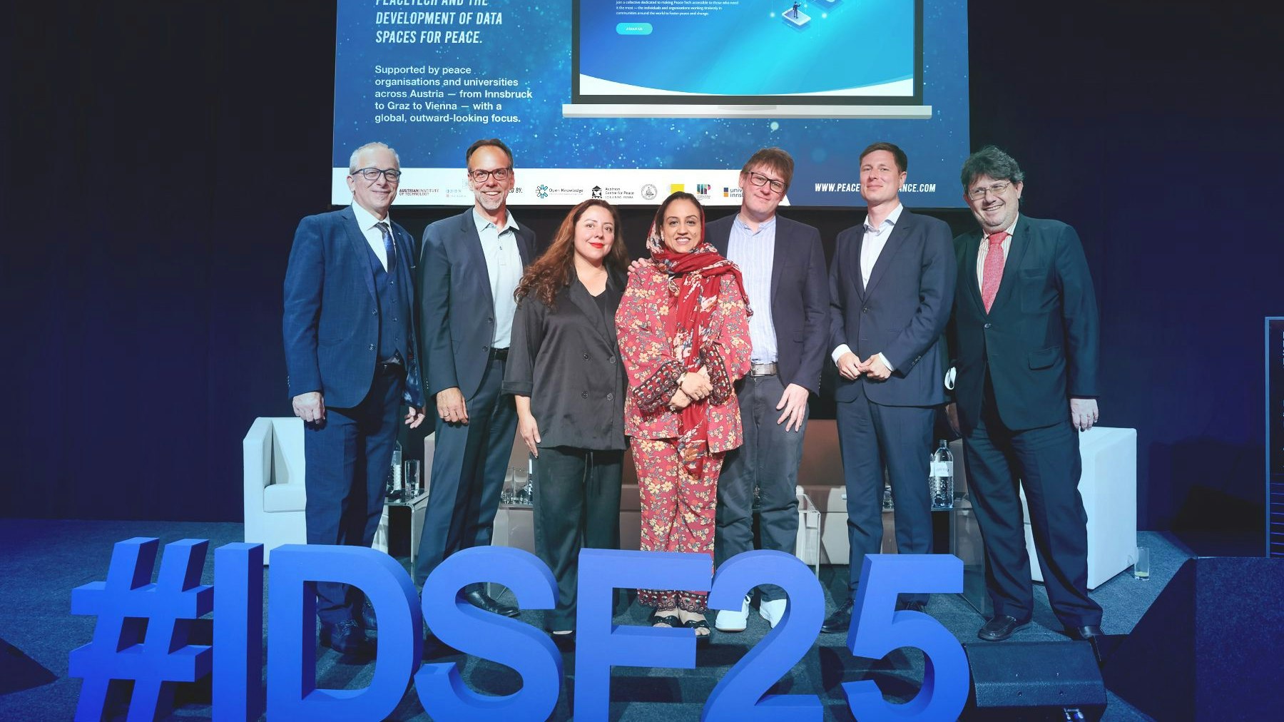 Die PeaceTech Alliance wurde auf der #IDSF25 vorgestellt.