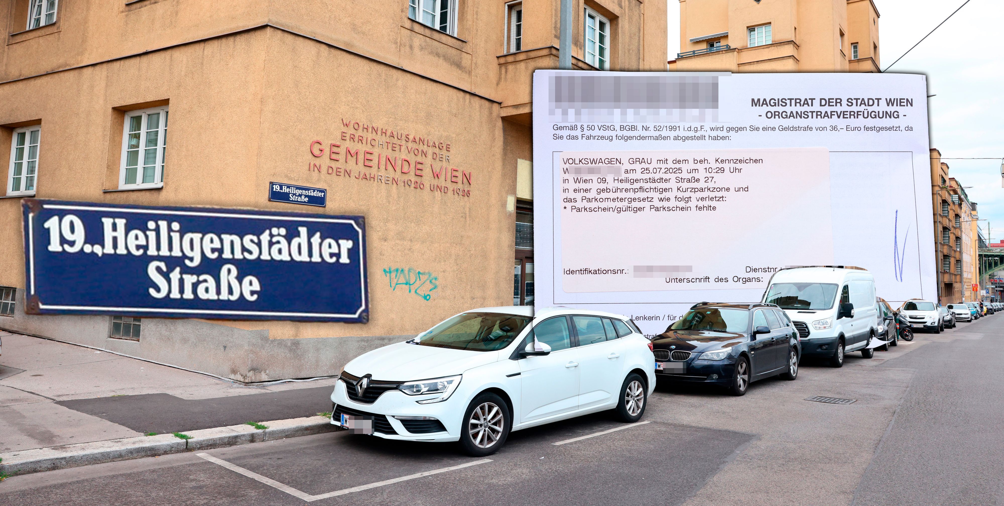 Strafenflut am Wiener Alsergrund sorgt für Ärger in Döbling.