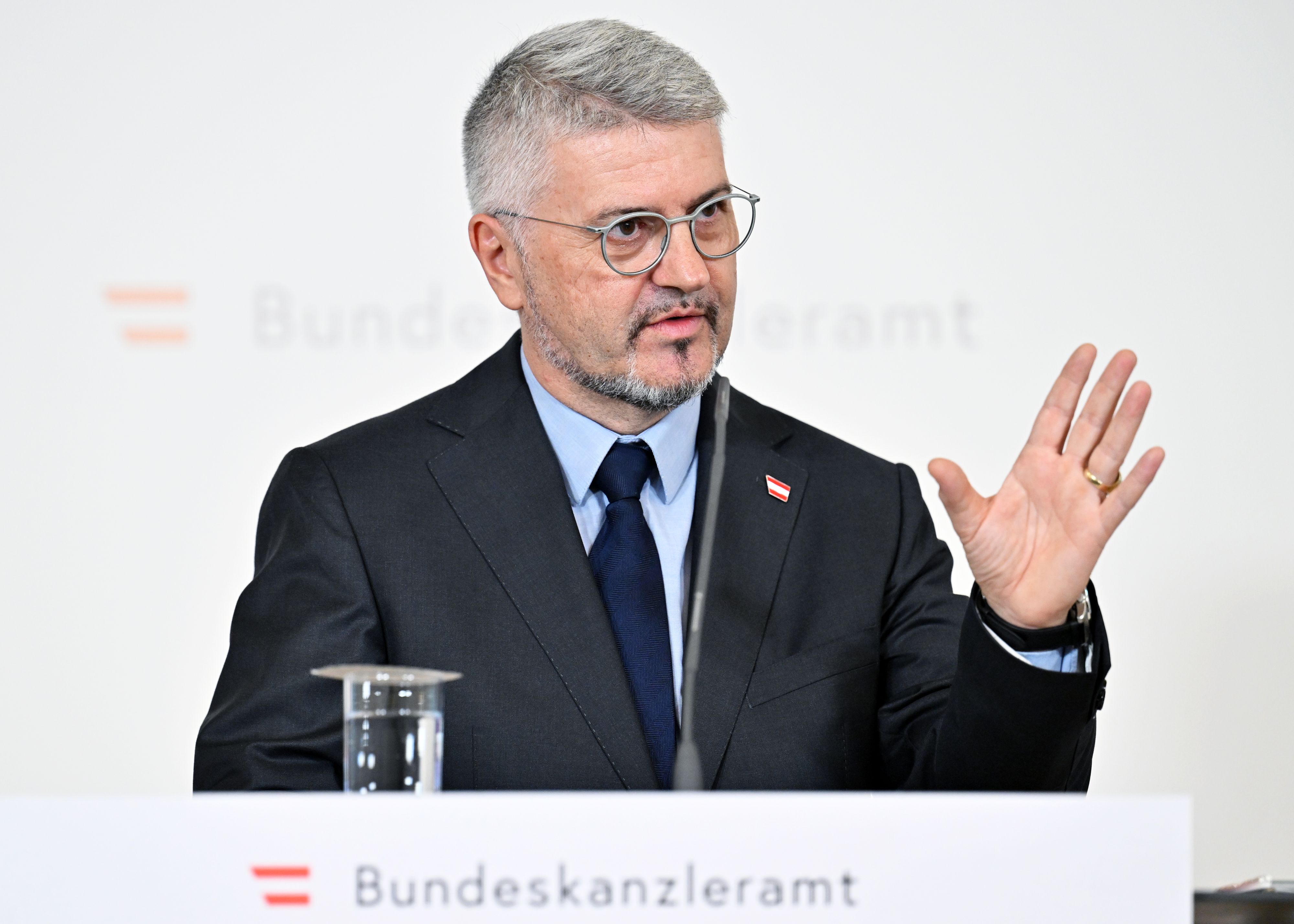 Krisensicherheitsberater der Bundesregierung, Peter Vorhofer, hat nun das erste 