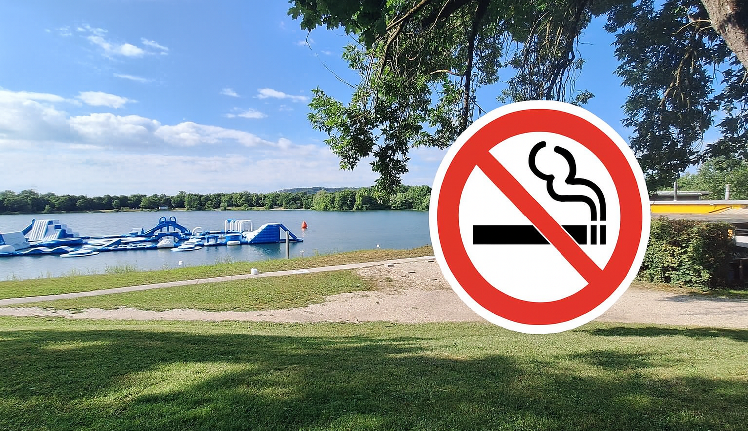 In Freibädern und an den Seen sollte man wenn möglich nur in den Raucherzonen qualmen.