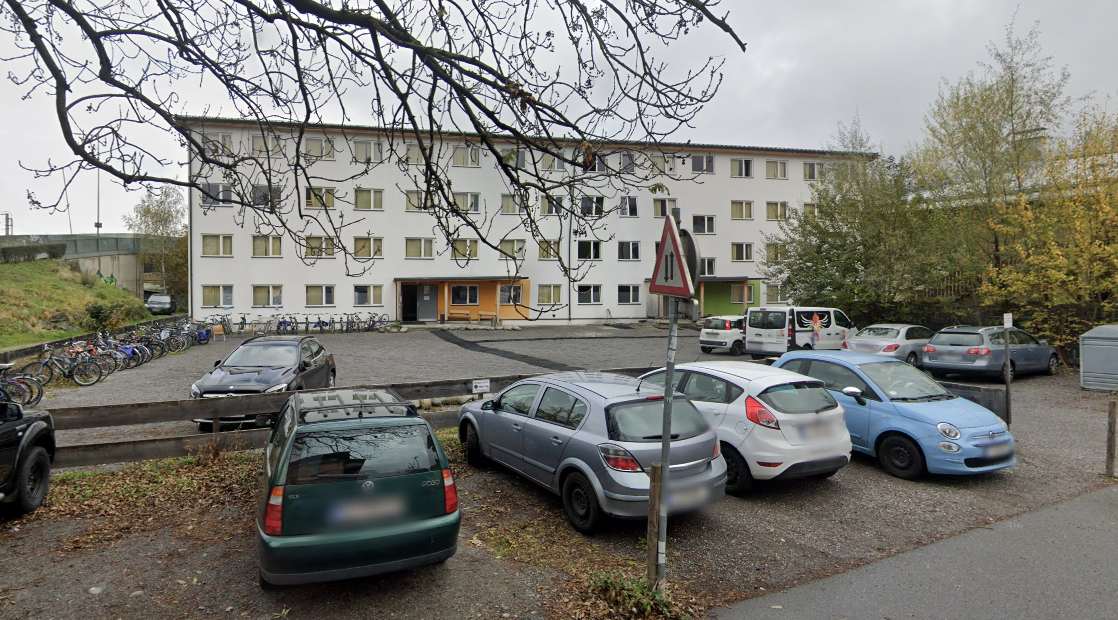Die Flüchtlingsunterkunft in der Graßmayrstraße in Innsbruck