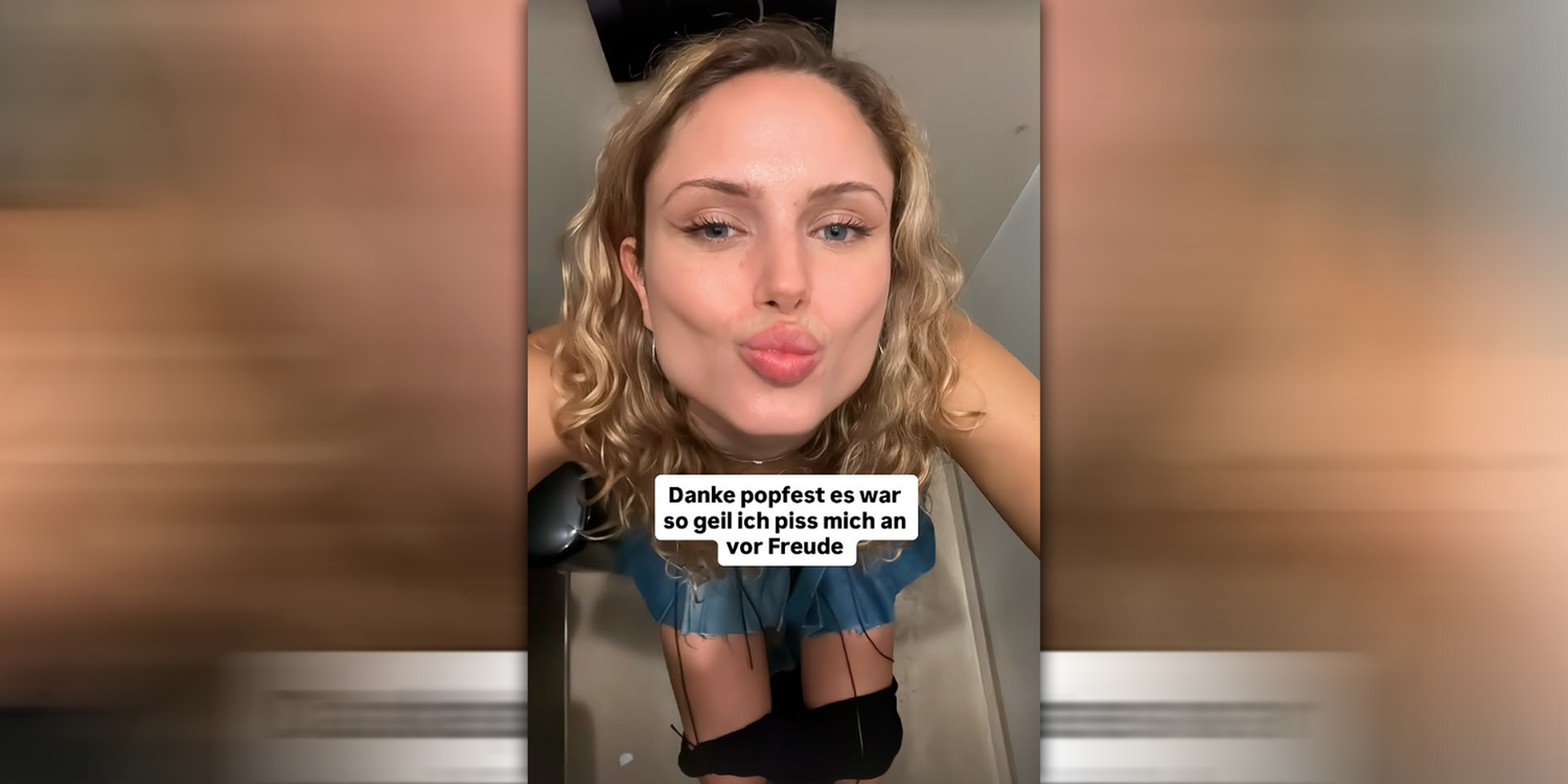 Eli Preiss, direkt nach ihrem Auftritt